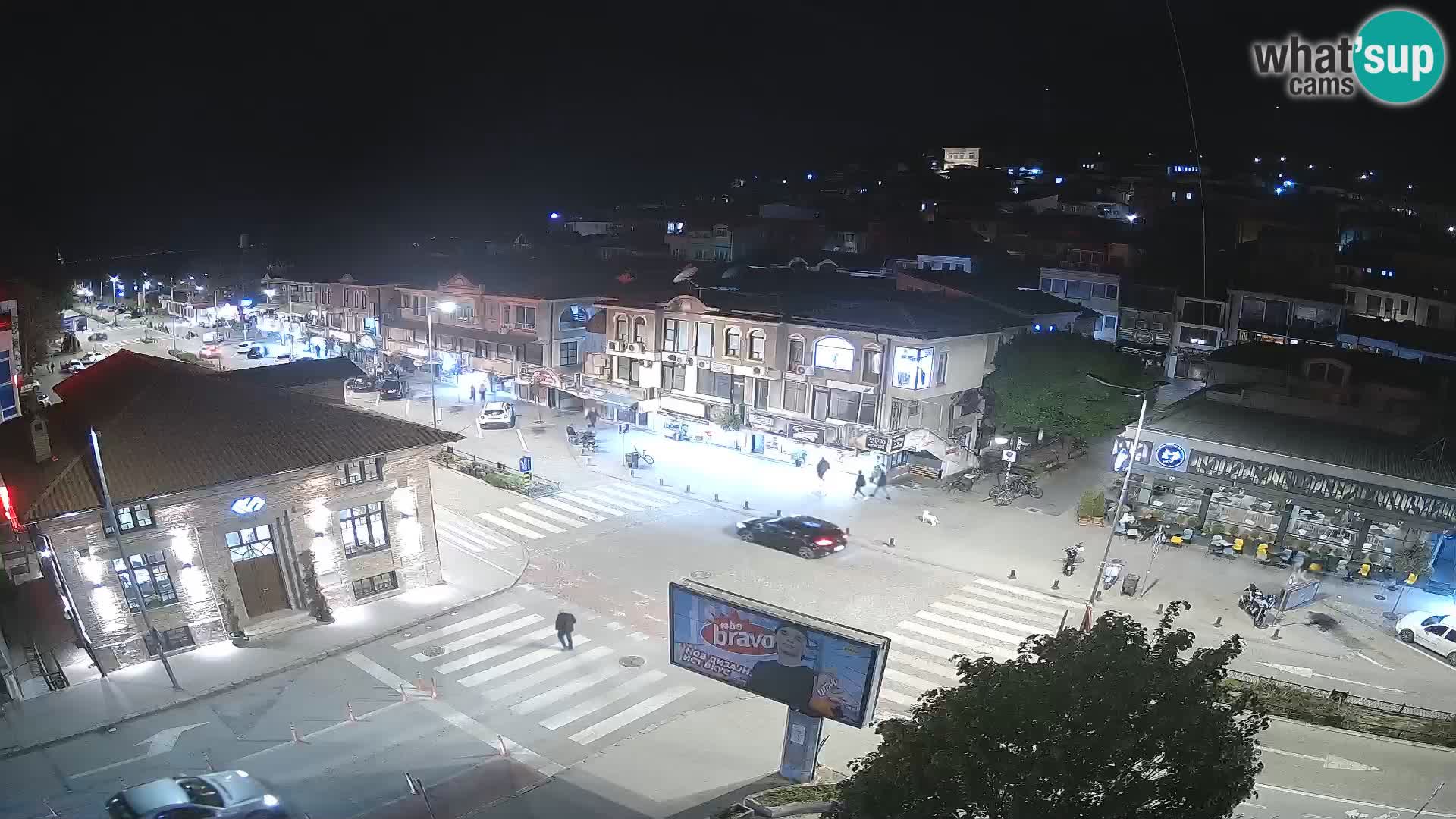 Webcam de la vieille ville et du centre d’Ohrid