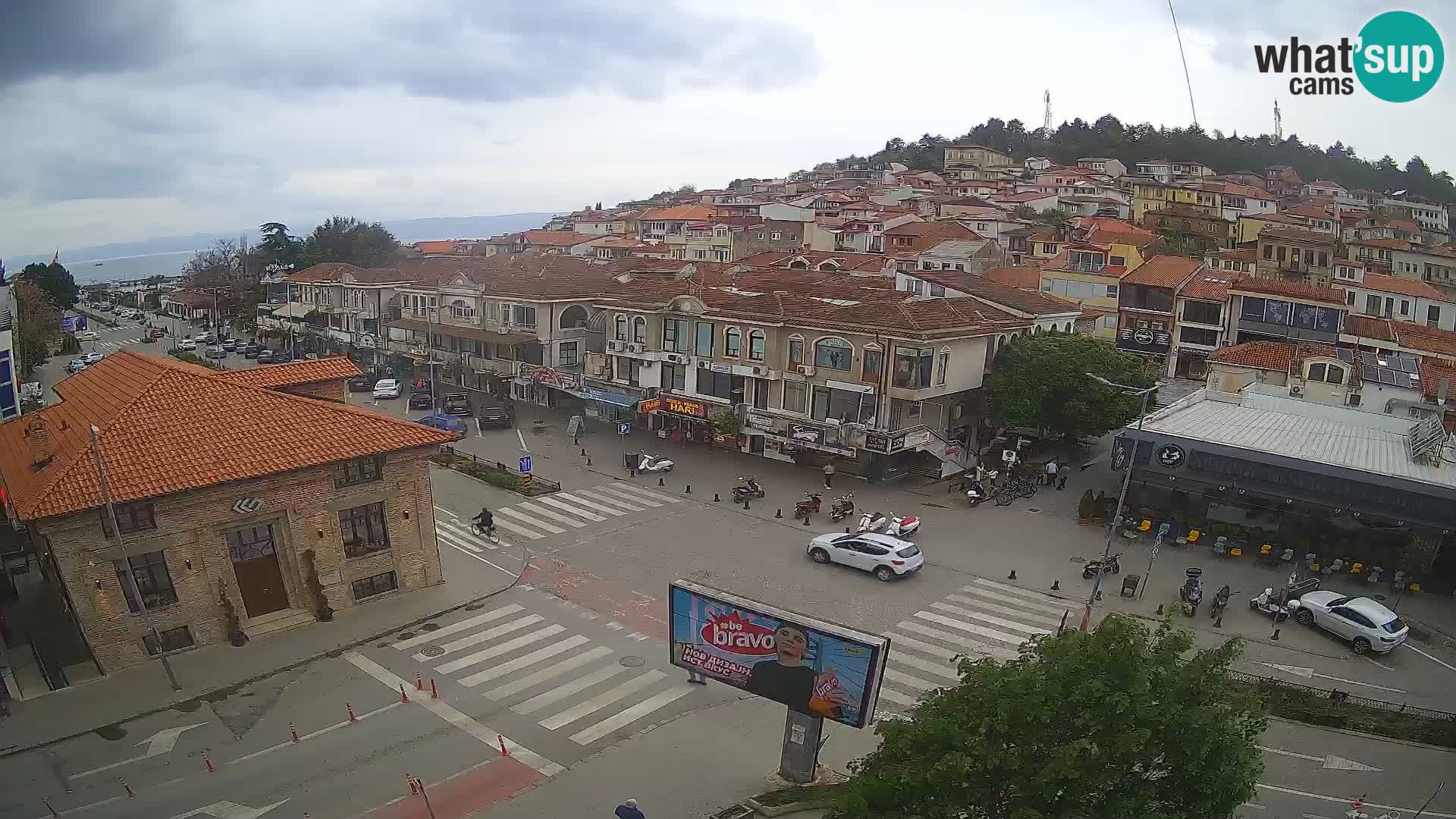 Webcam Altstadt und Zentrum von Ohrid