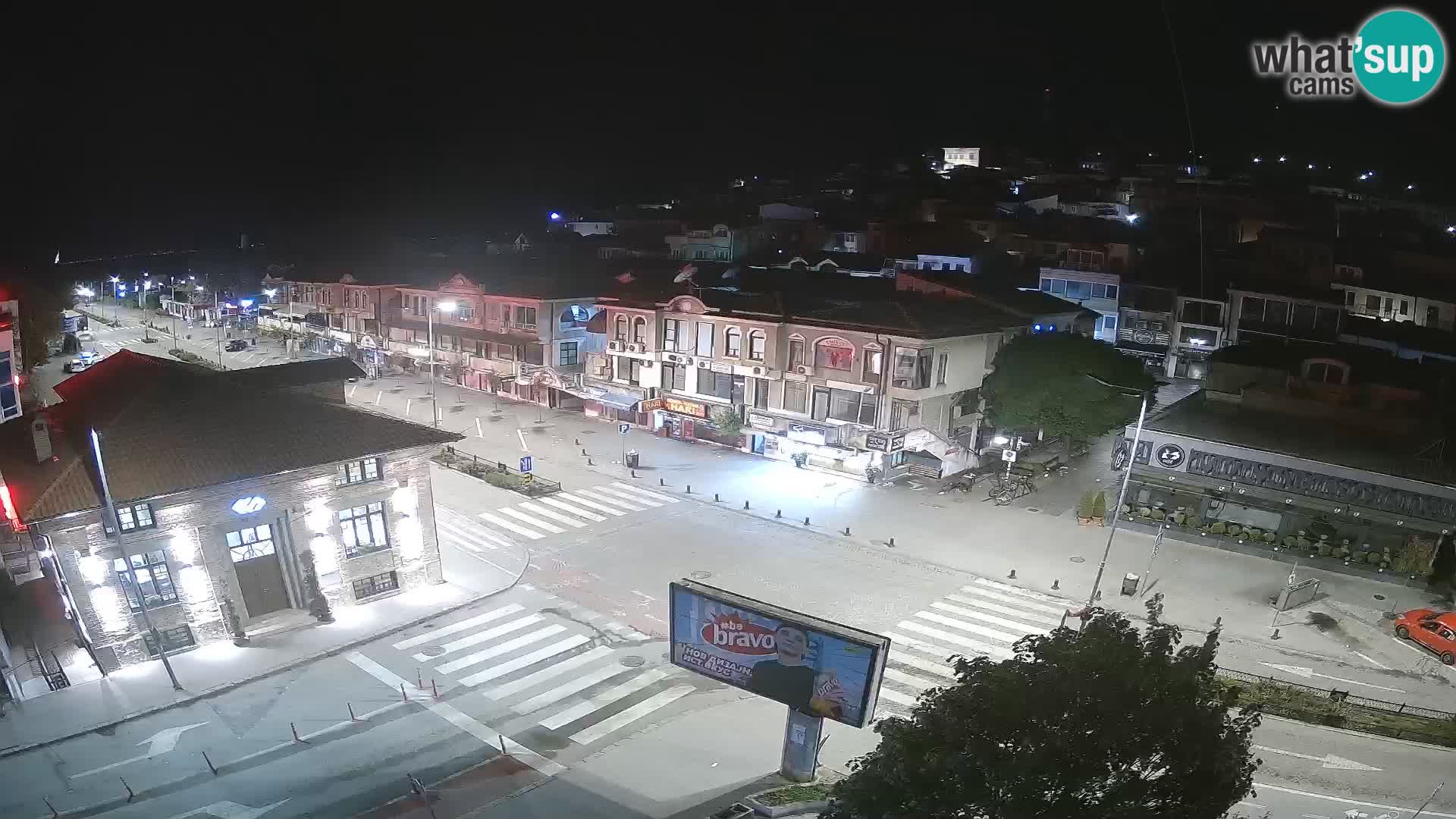 Webcam de la vieille ville et du centre d’Ohrid