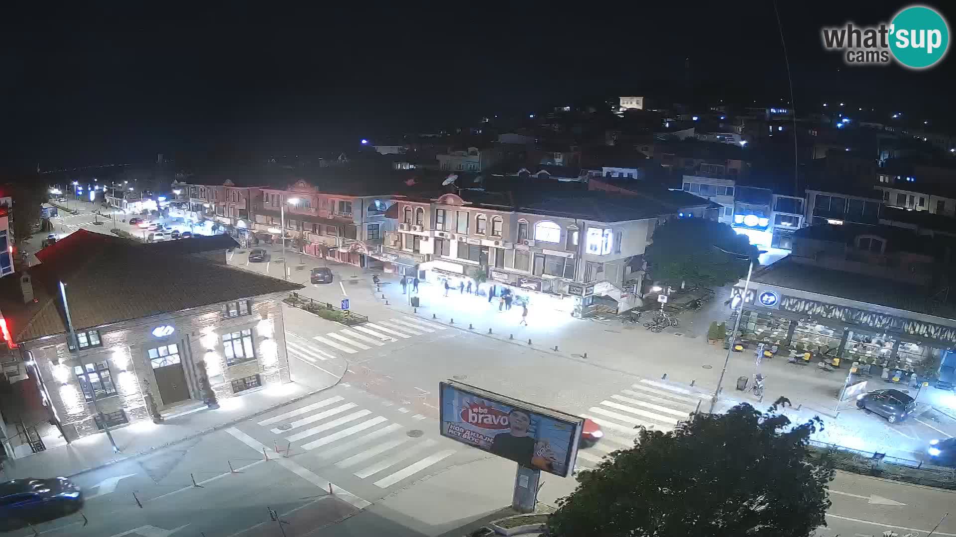 Webcam Ohrid old town and center