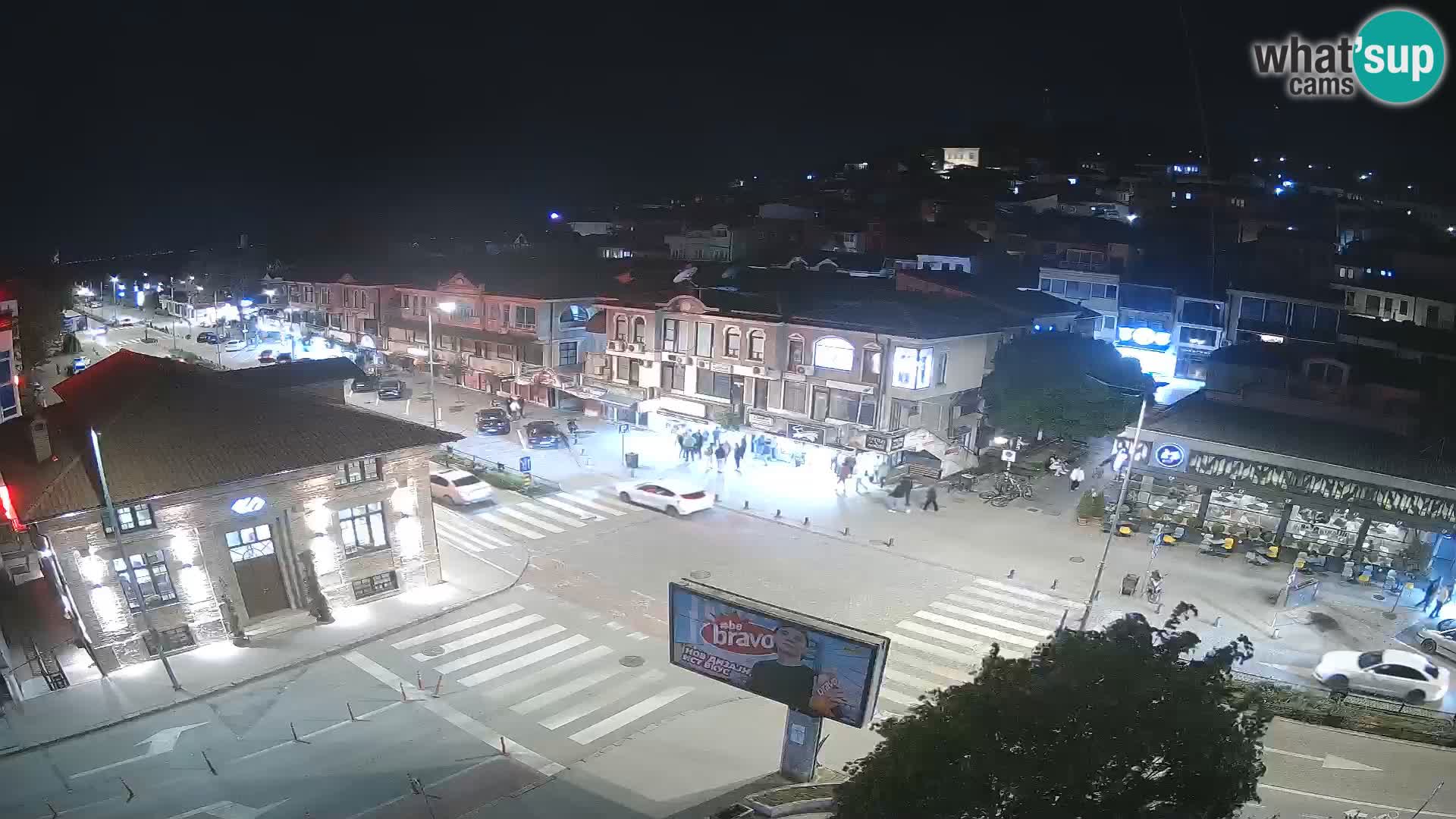 Webcam Ohrid old town and center