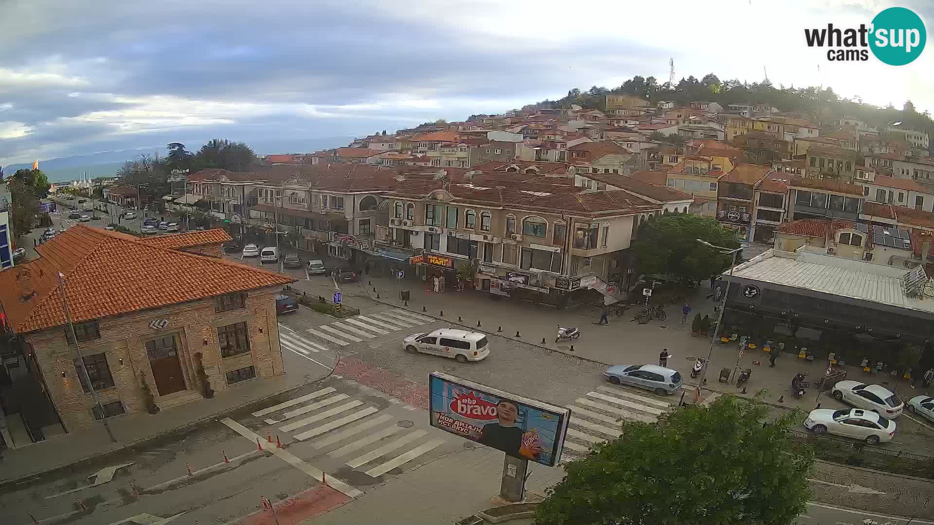 Webcam Ohrid old town and center