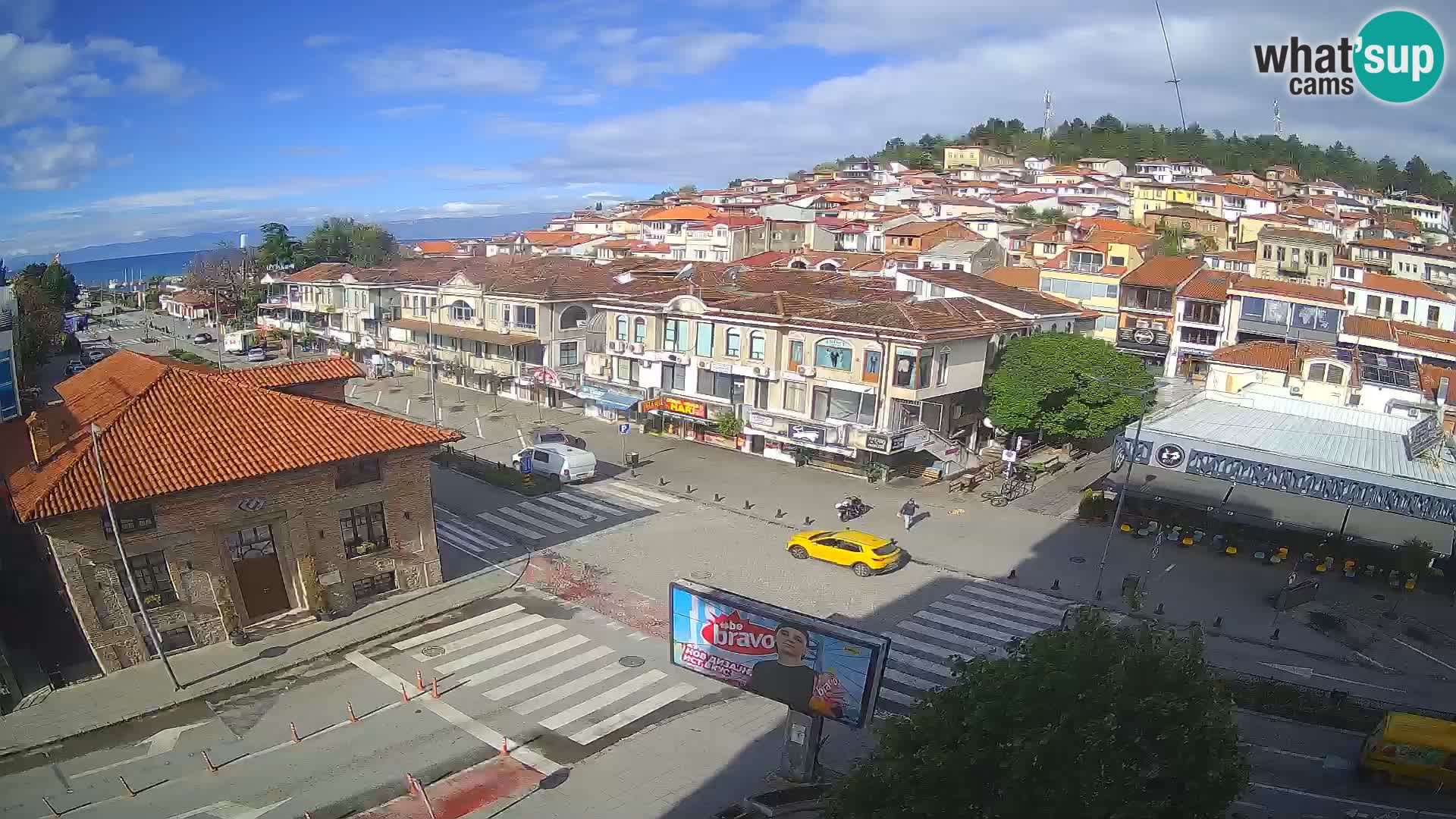 Webcam Ohrid old town and center