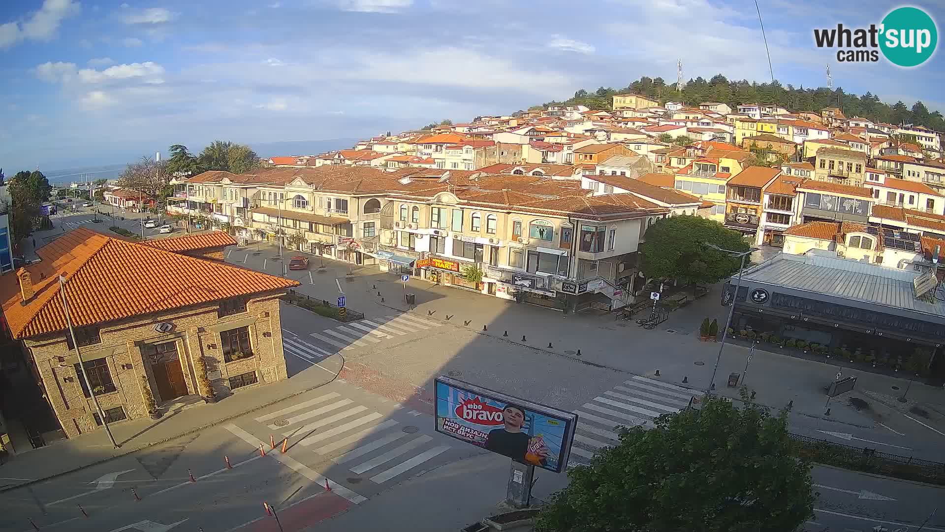 Webcam Ohrid old town and center