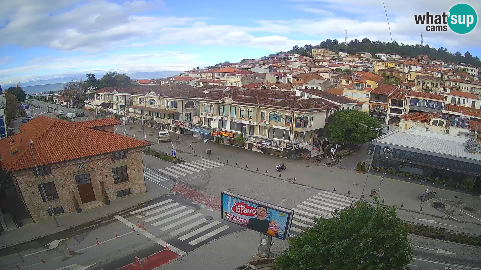 Webcam Altstadt und Zentrum von Ohrid