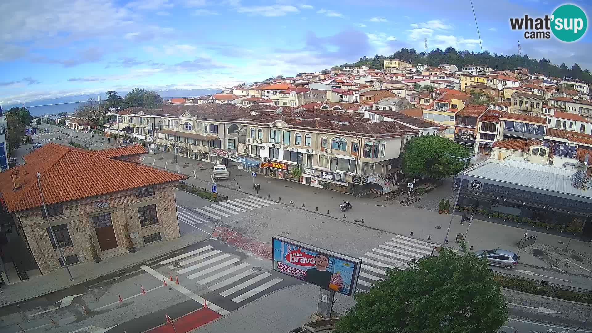 Webcam Ohrid old town and center