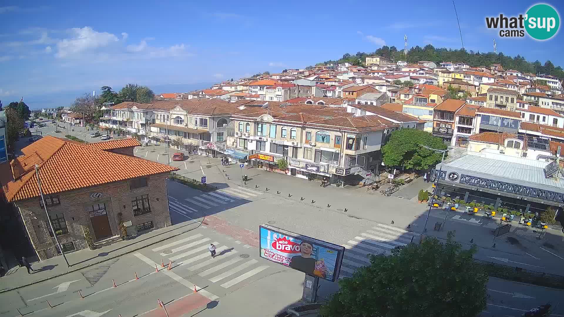 Webcam Città Vecchia e Centro di Ohrid – Macedonia