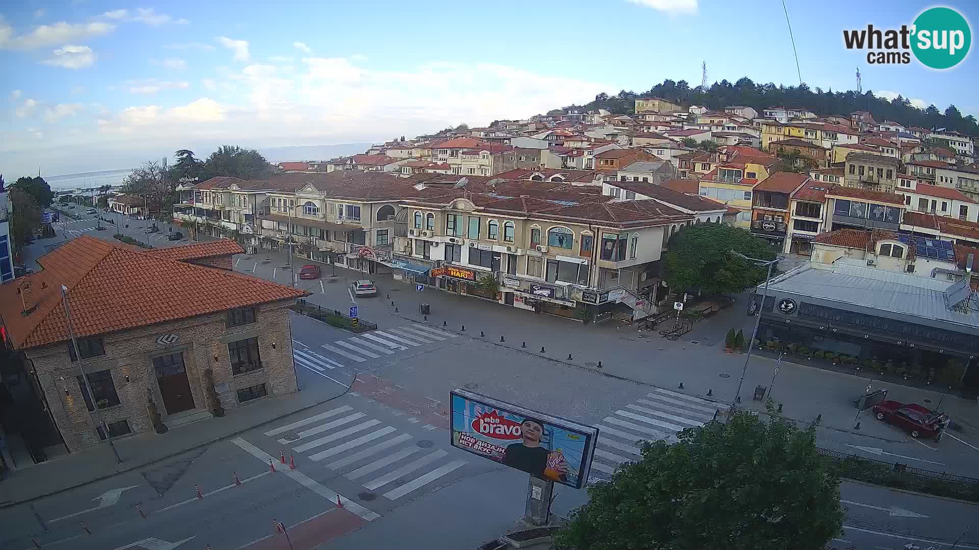 Webcam Altstadt und Zentrum von Ohrid