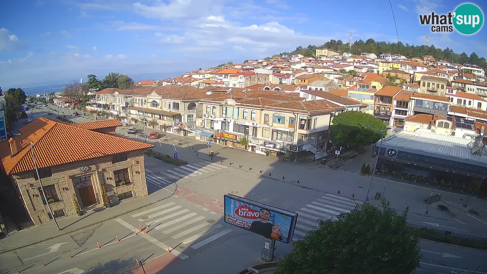 Webcam Altstadt und Zentrum von Ohrid