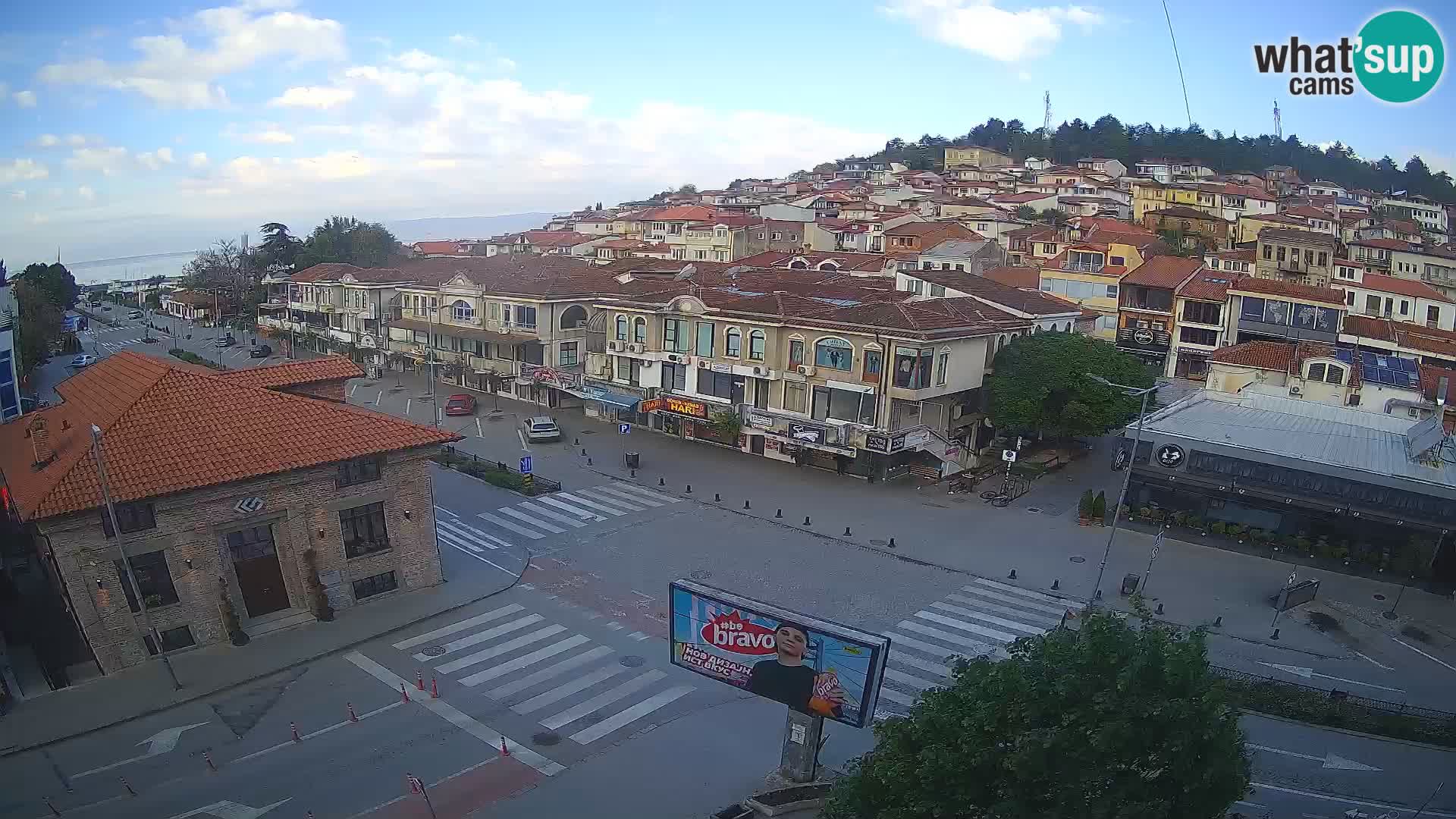 Webcam Altstadt und Zentrum von Ohrid
