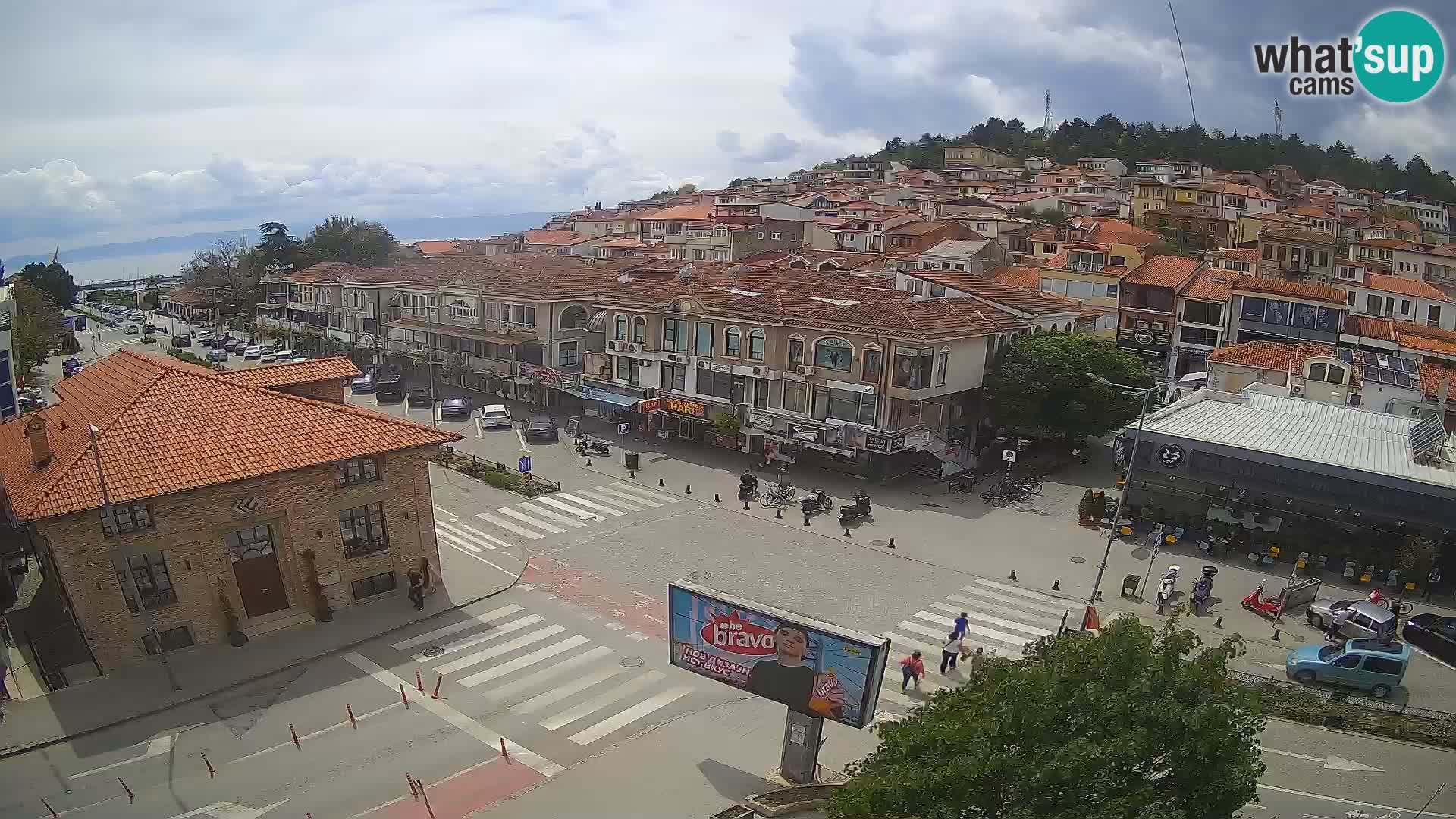 Webcam Altstadt und Zentrum von Ohrid