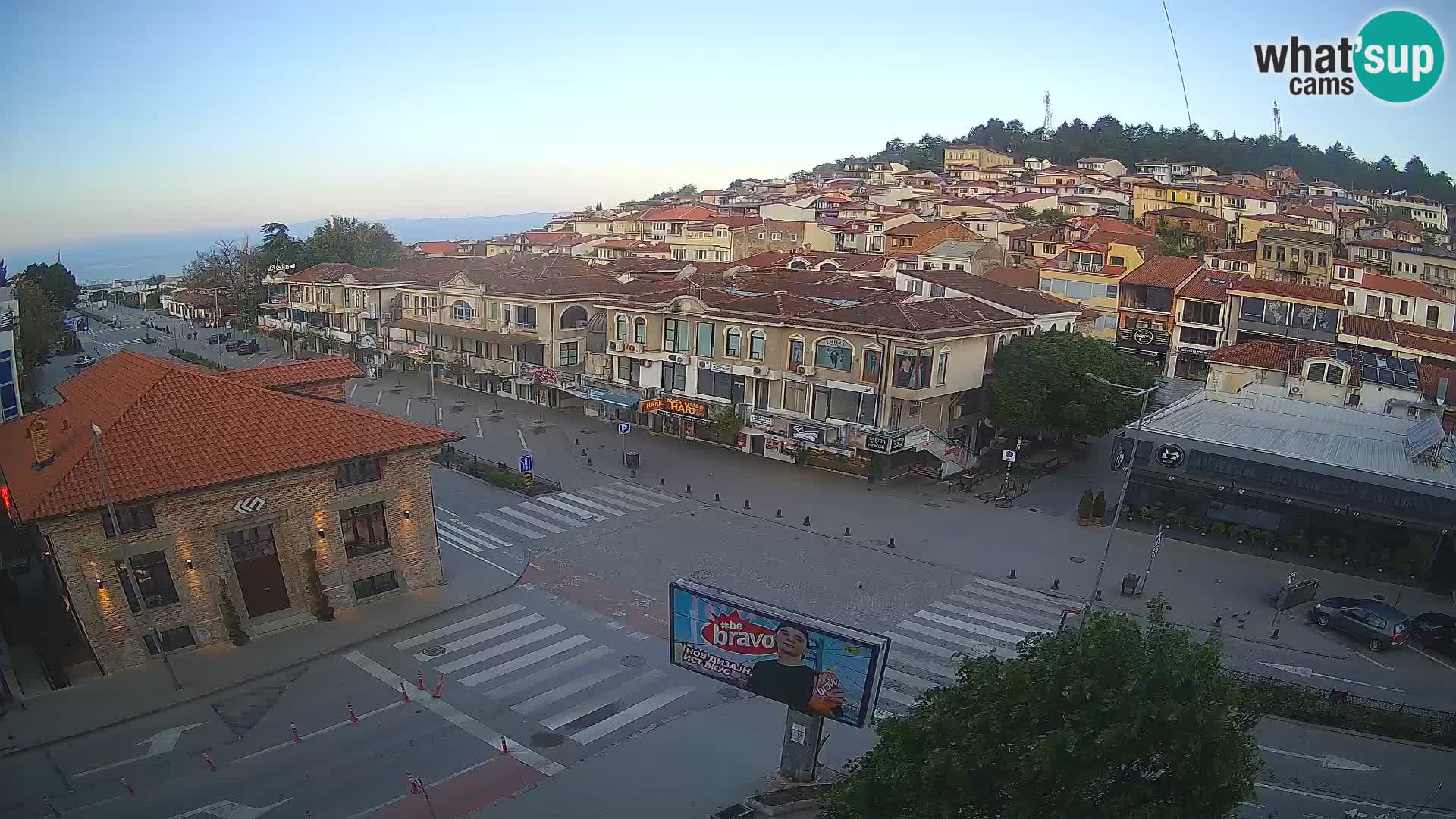 Webcam Altstadt und Zentrum von Ohrid