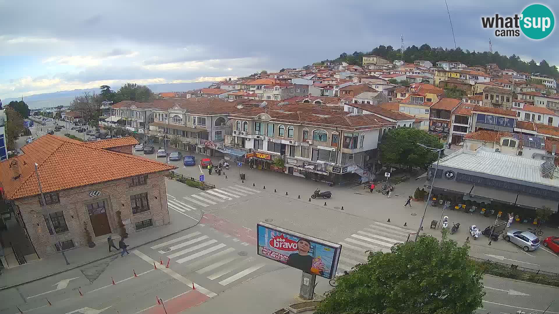 Webcam Altstadt und Zentrum von Ohrid