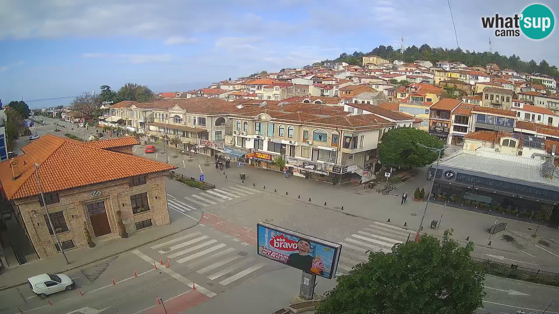 Webcam Altstadt und Zentrum von Ohrid