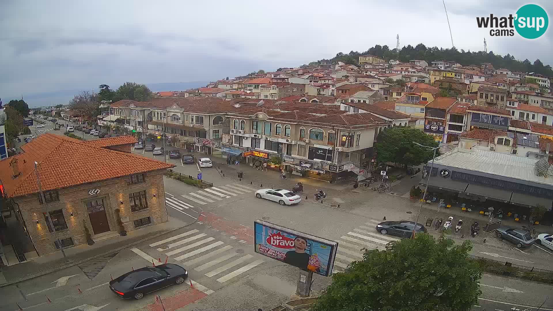 Webcam Altstadt und Zentrum von Ohrid