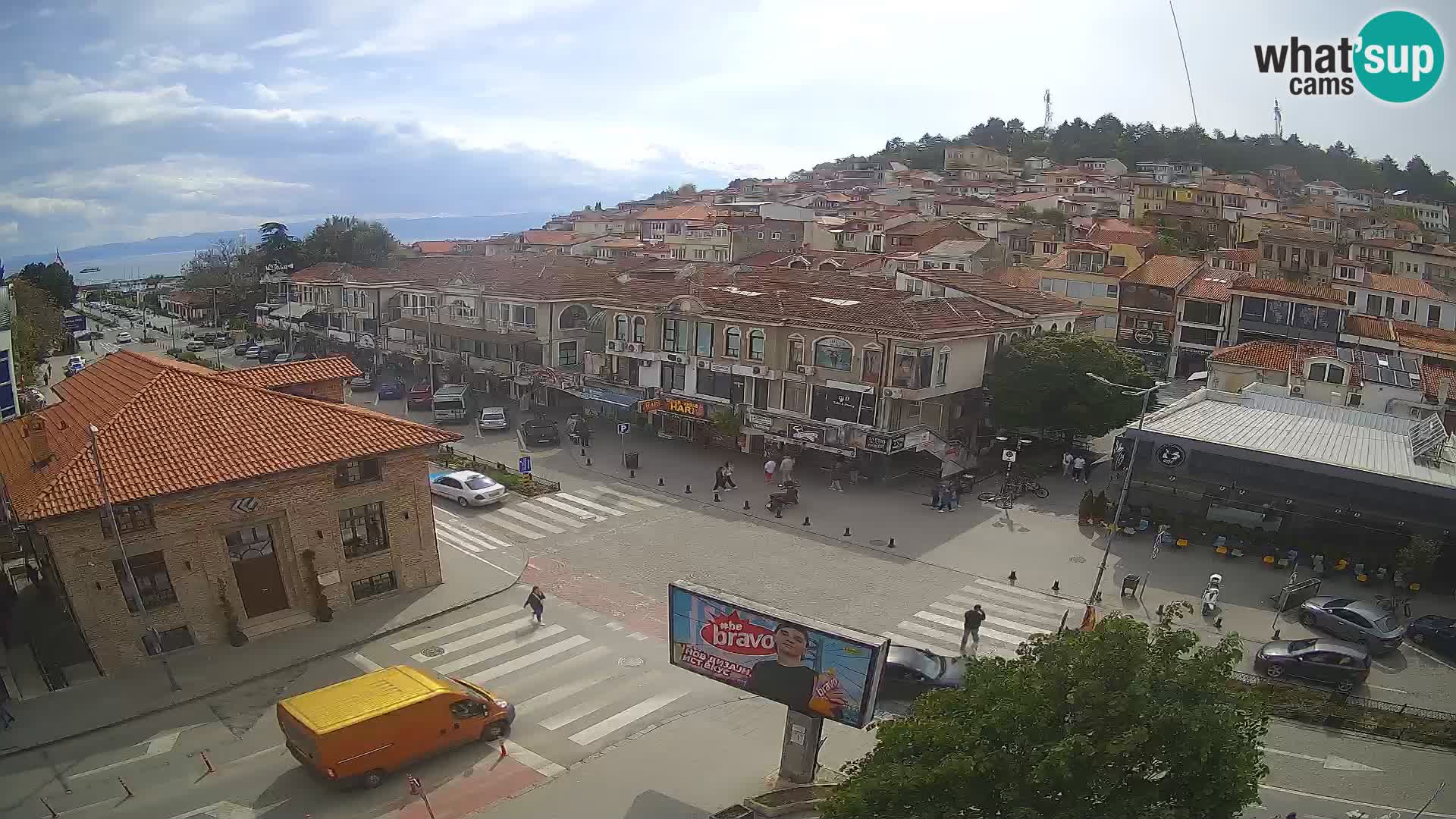 Webcam Altstadt und Zentrum von Ohrid