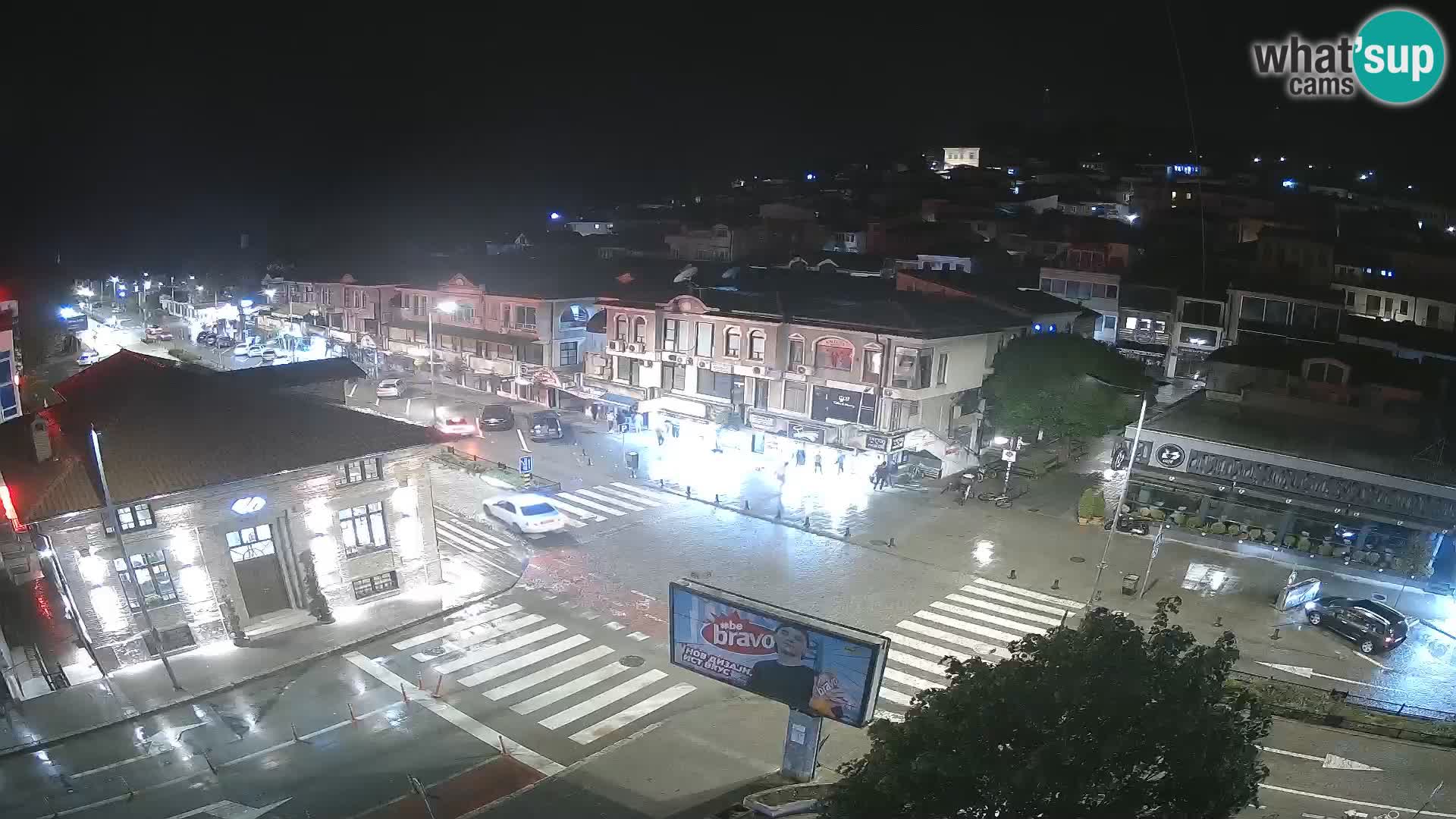 Webcam de la vieille ville et du centre d’Ohrid
