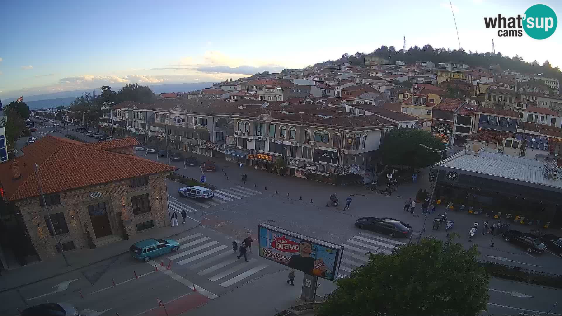 Webcam Ohrid old town and center