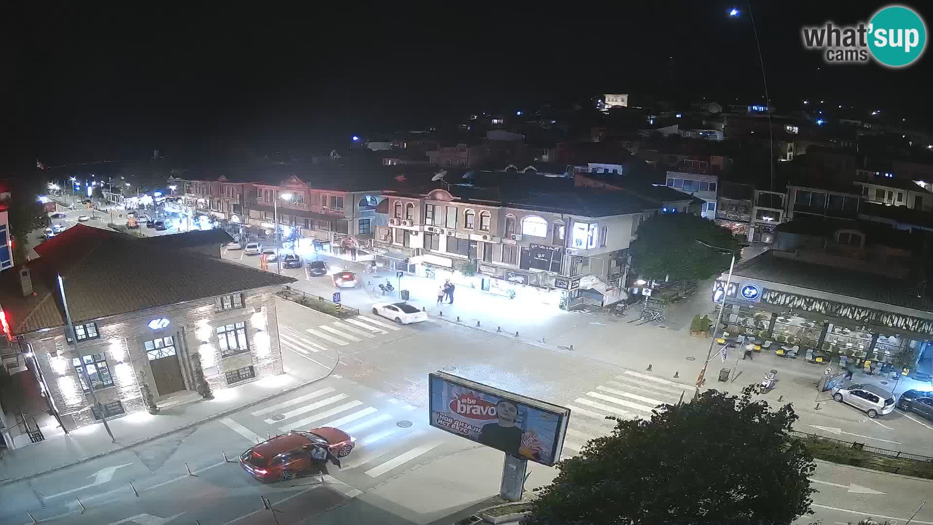 Webcam Ohrid old town and center