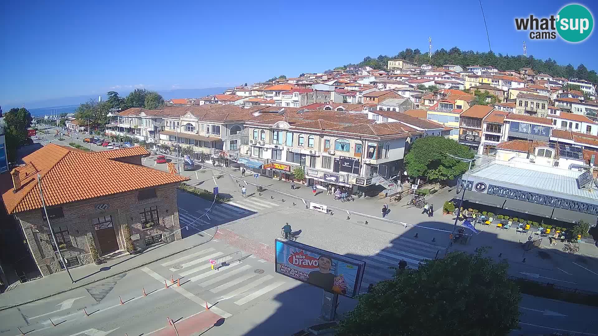 Webcam Città Vecchia e Centro di Ohrid – Macedonia