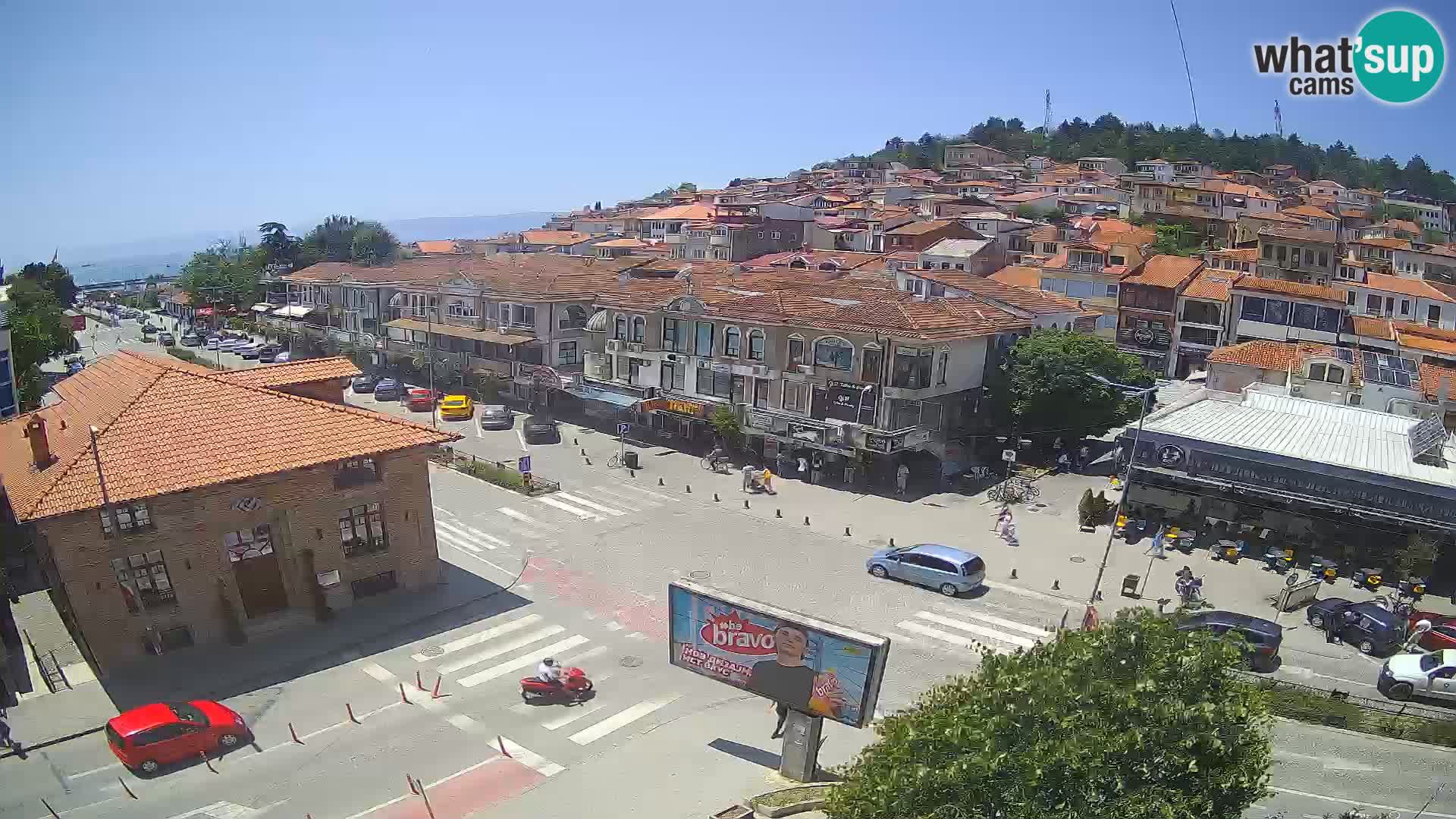 Webcam Altstadt und Zentrum von Ohrid