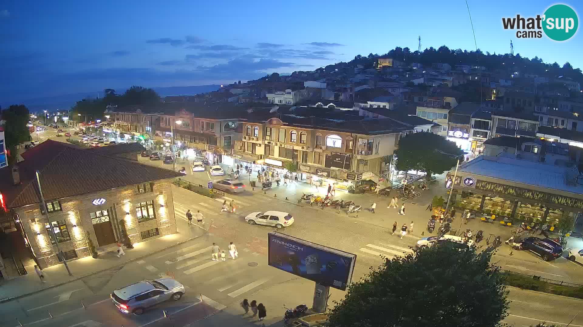 Webcam Ohrid old town and center