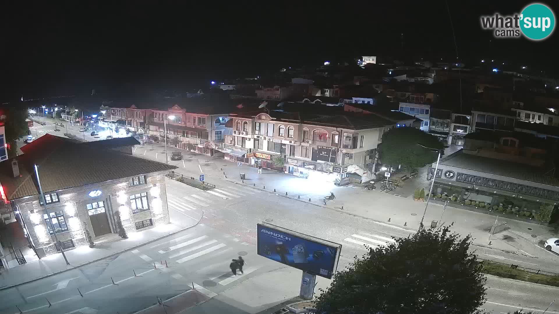 Webcam Ohrid old town and center