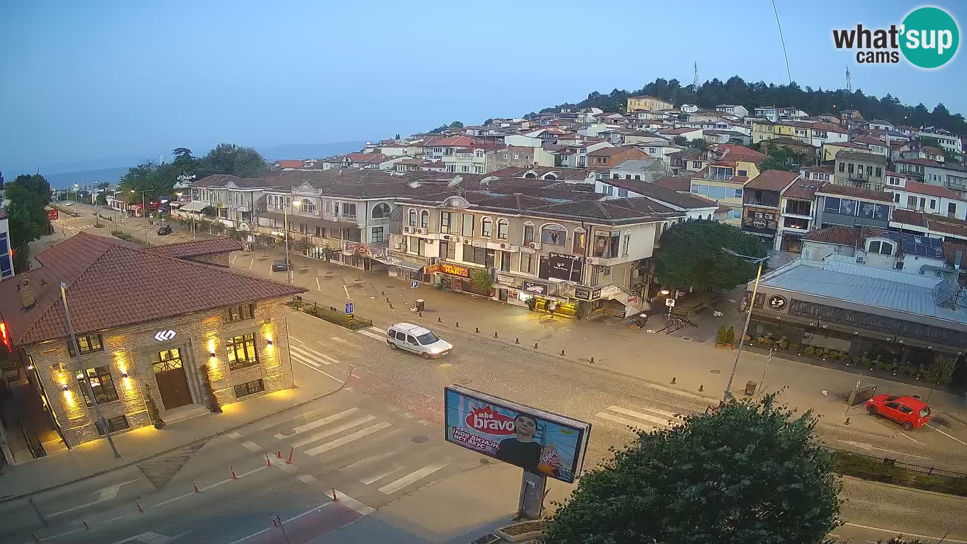 Webcam Ohrid old town and center