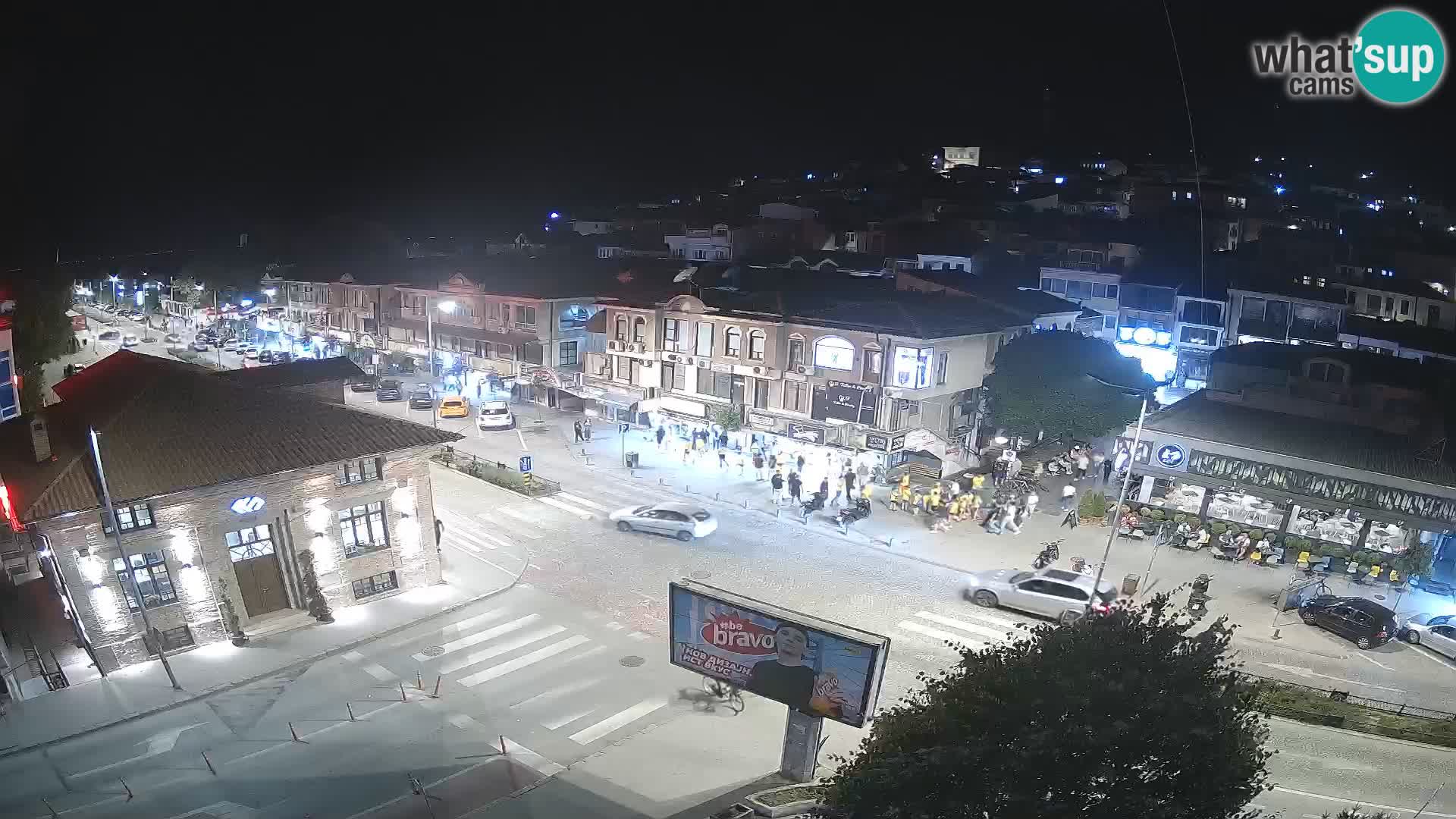Webcam Altstadt und Zentrum von Ohrid