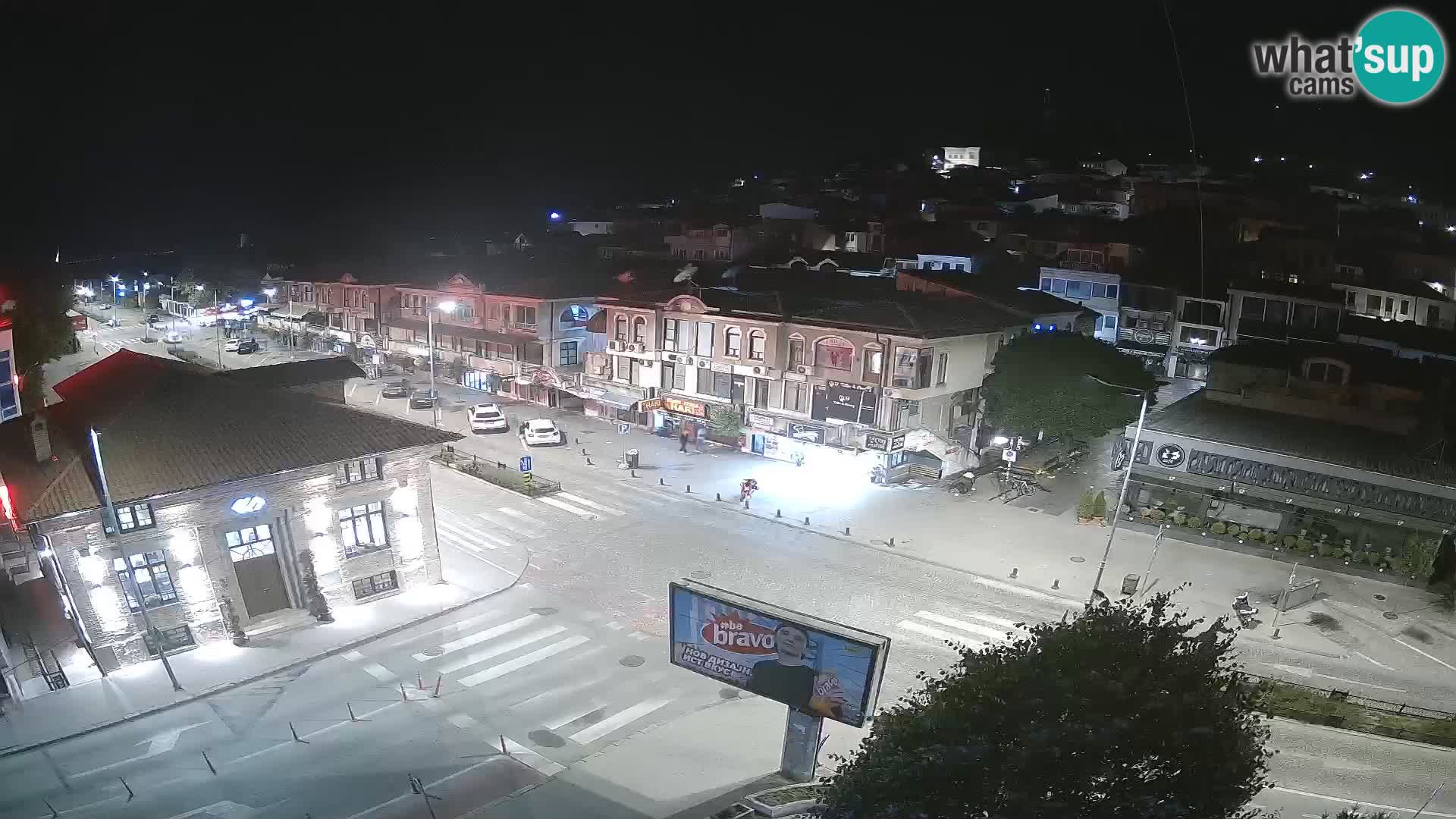 Webcam Ohrid old town and center