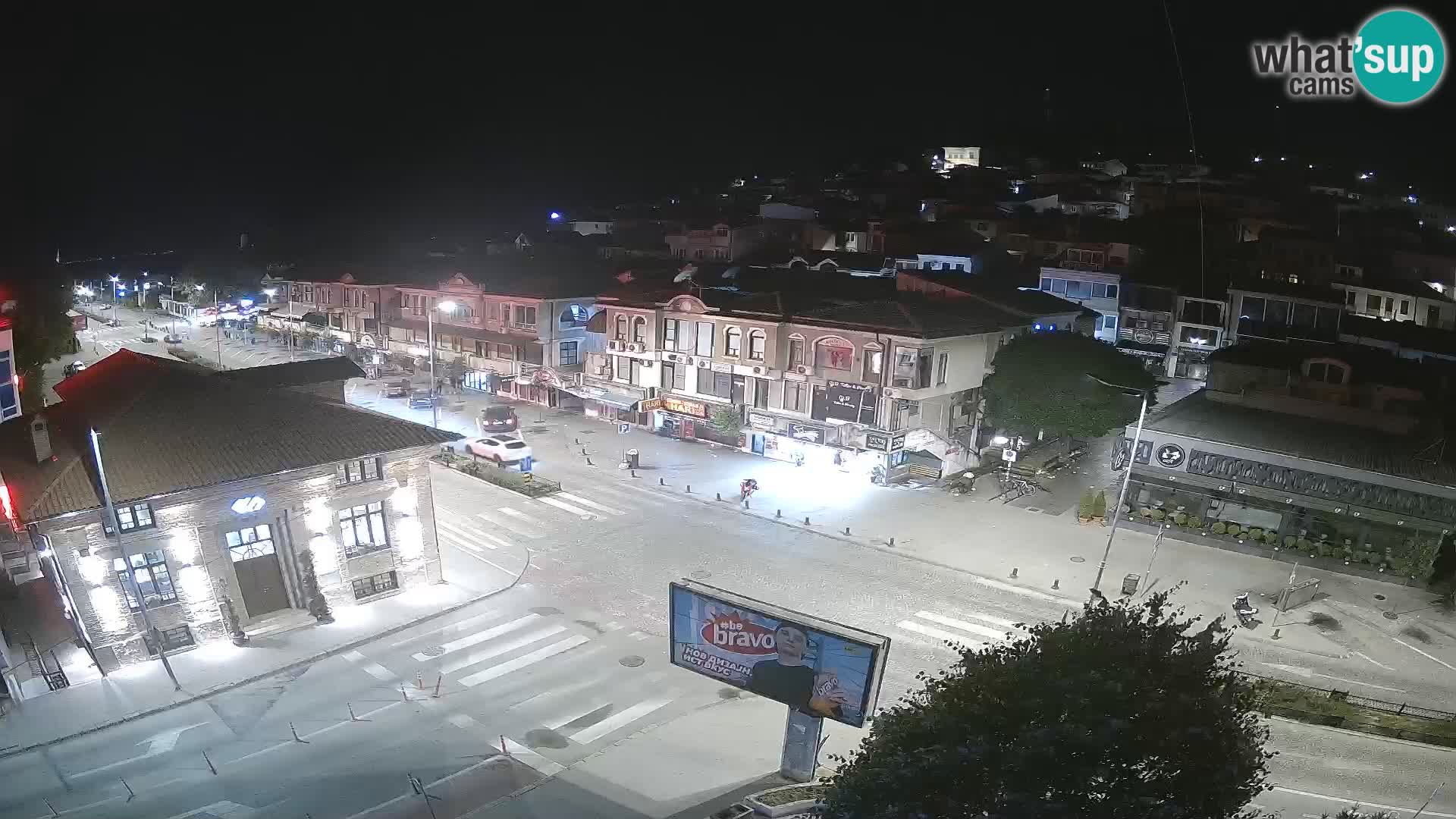 Webcam Ohrid old town and center