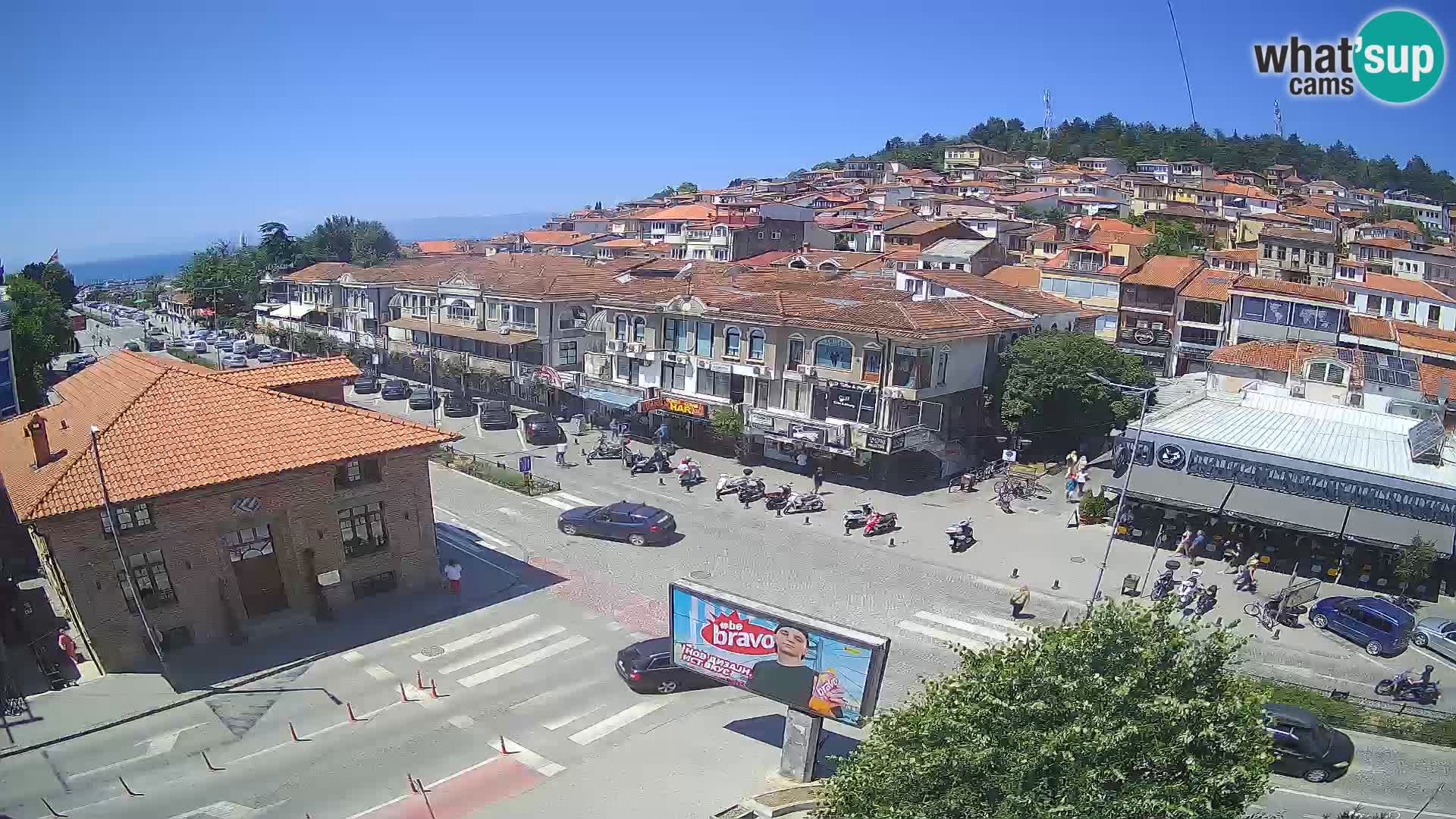 Webcam Città Vecchia e Centro di Ohrid – Macedonia