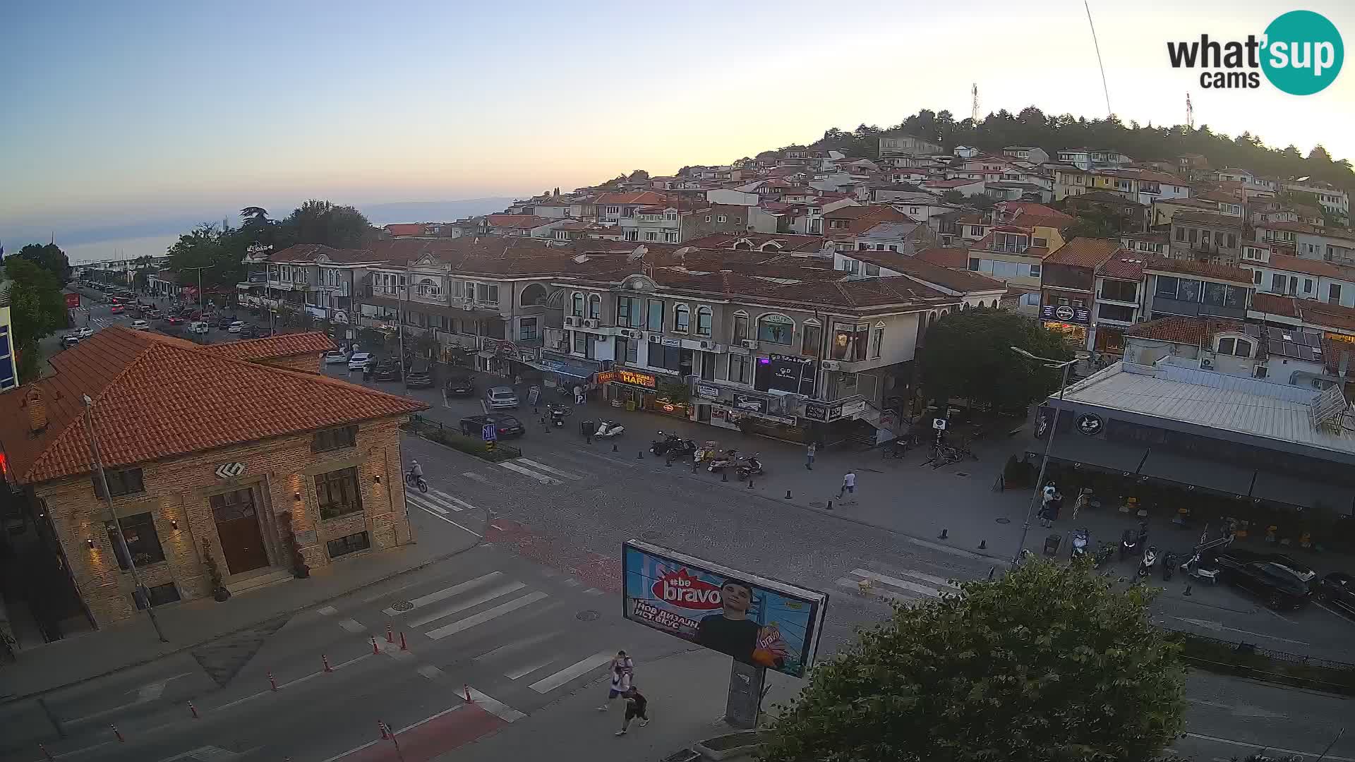 Webcam Altstadt und Zentrum von Ohrid