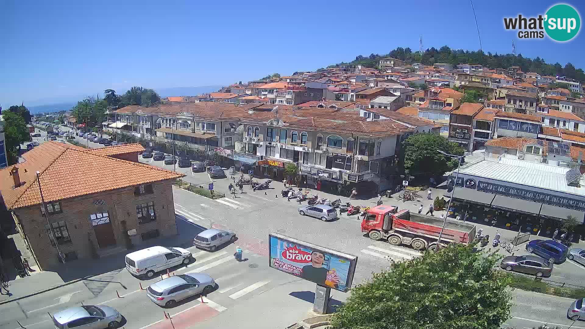Webcam Altstadt und Zentrum von Ohrid