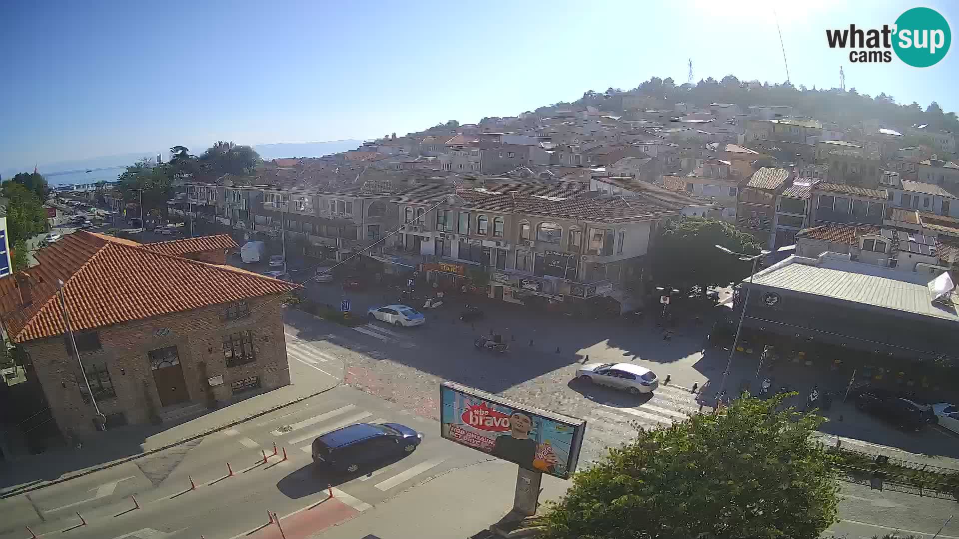 Webcam Altstadt und Zentrum von Ohrid
