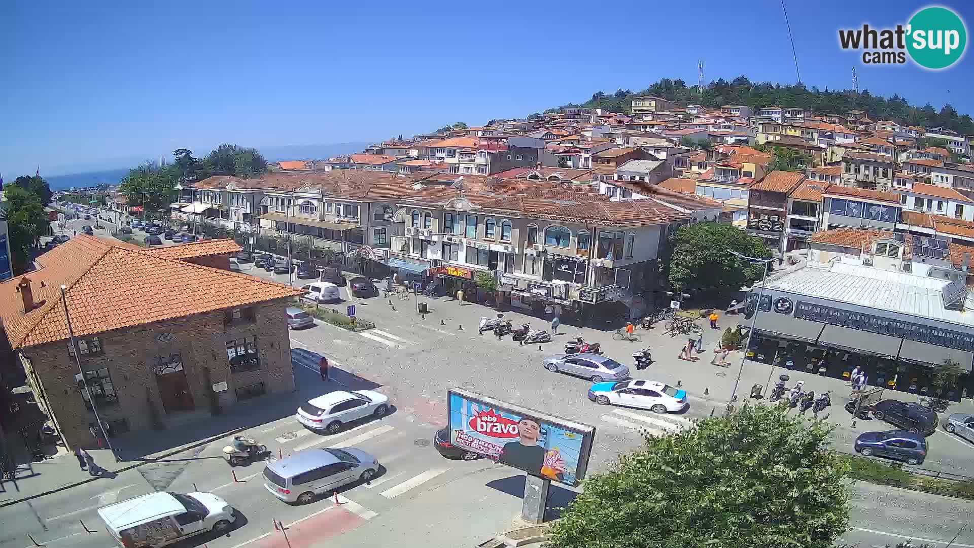 Webcam Città Vecchia e Centro di Ohrid – Macedonia