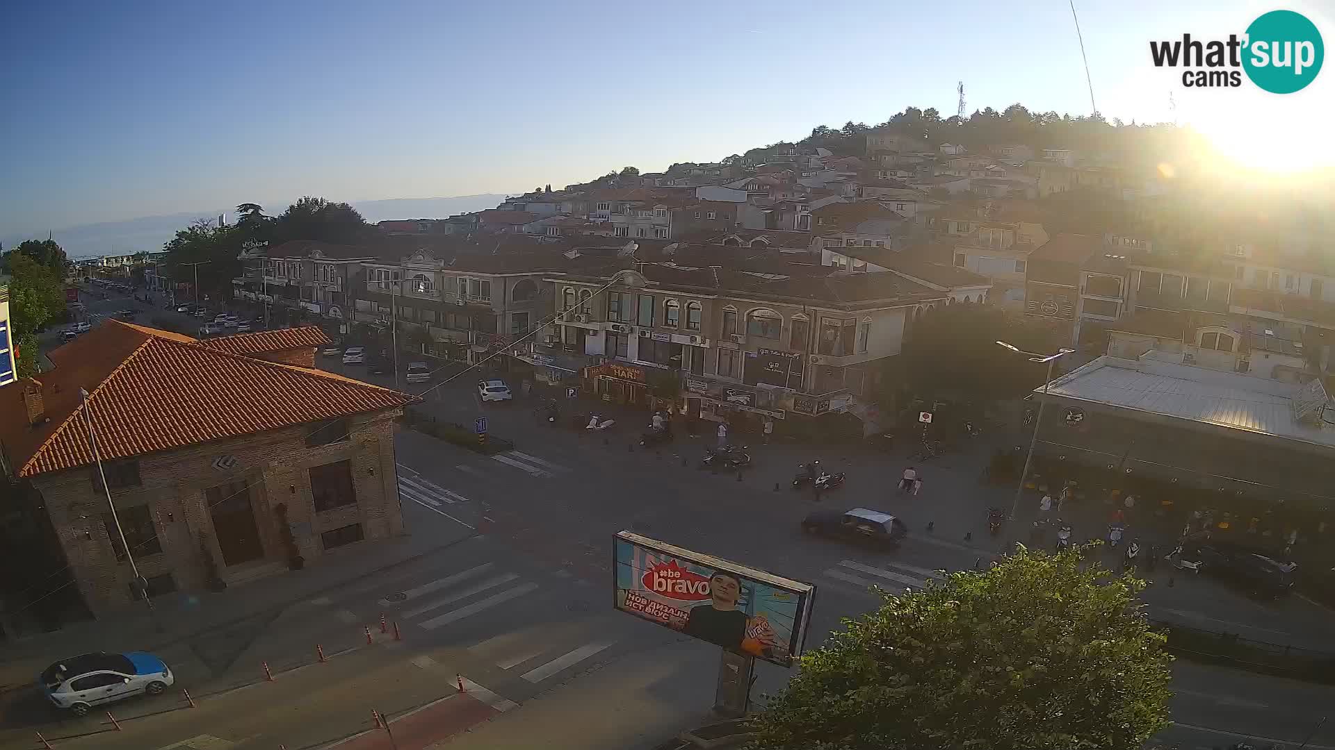 Webcam Altstadt und Zentrum von Ohrid