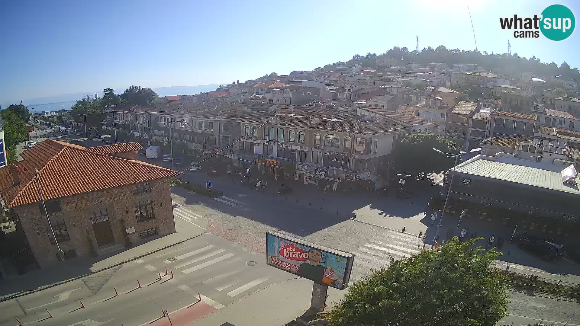 Webcam Altstadt und Zentrum von Ohrid
