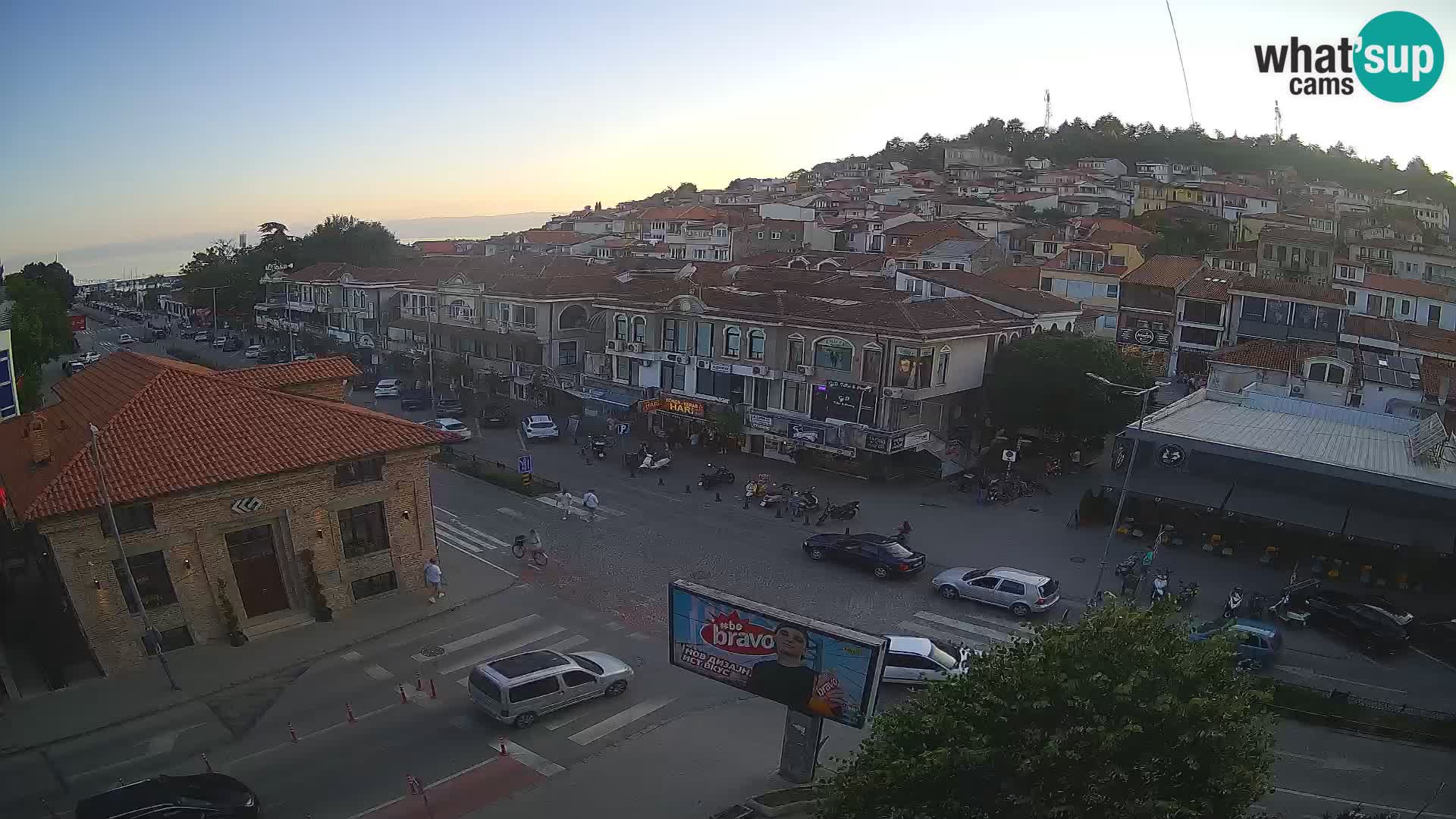 Webcam Altstadt und Zentrum von Ohrid