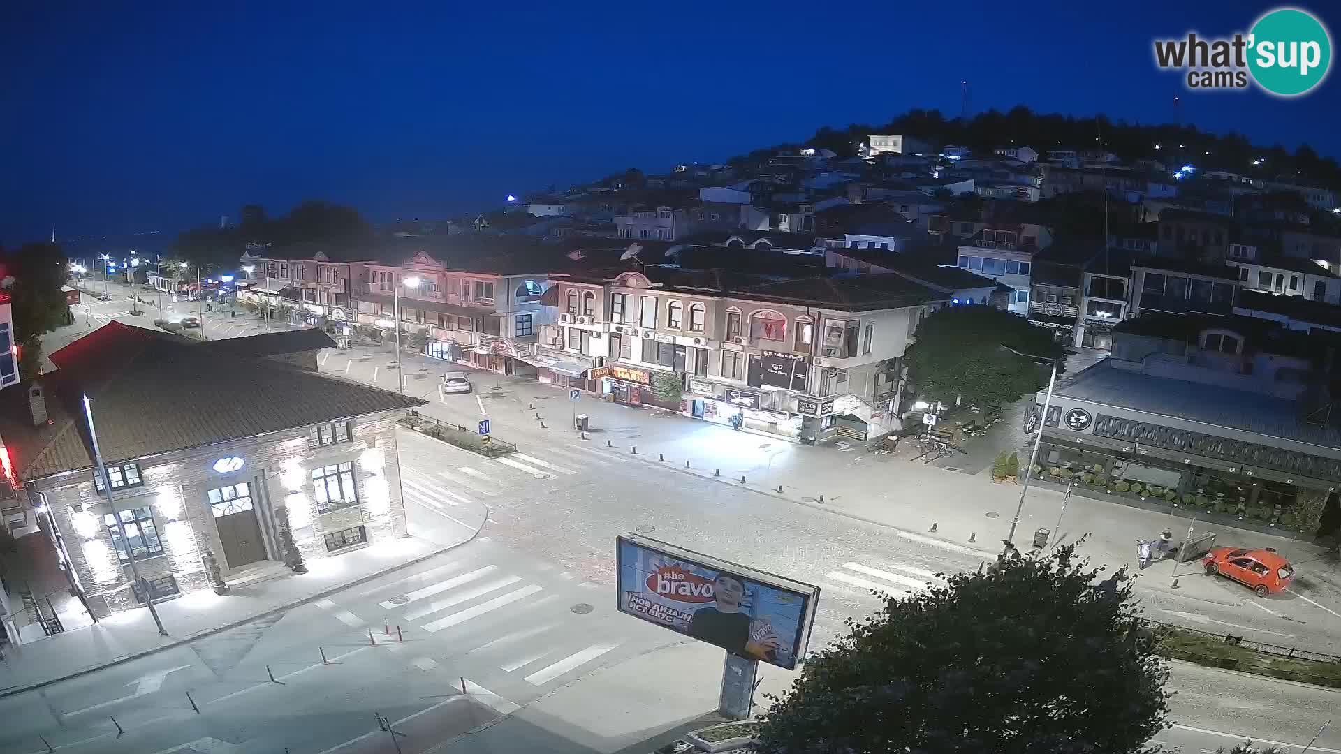 Webcam Ohrid old town and center