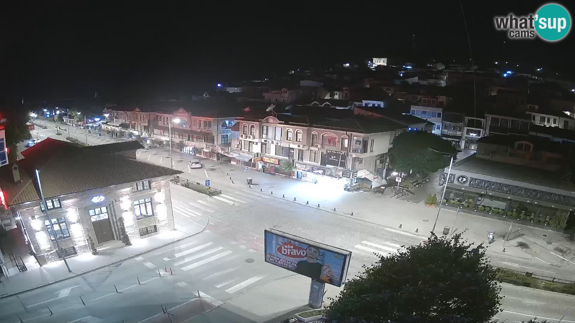 Webcam de la vieille ville et du centre d’Ohrid