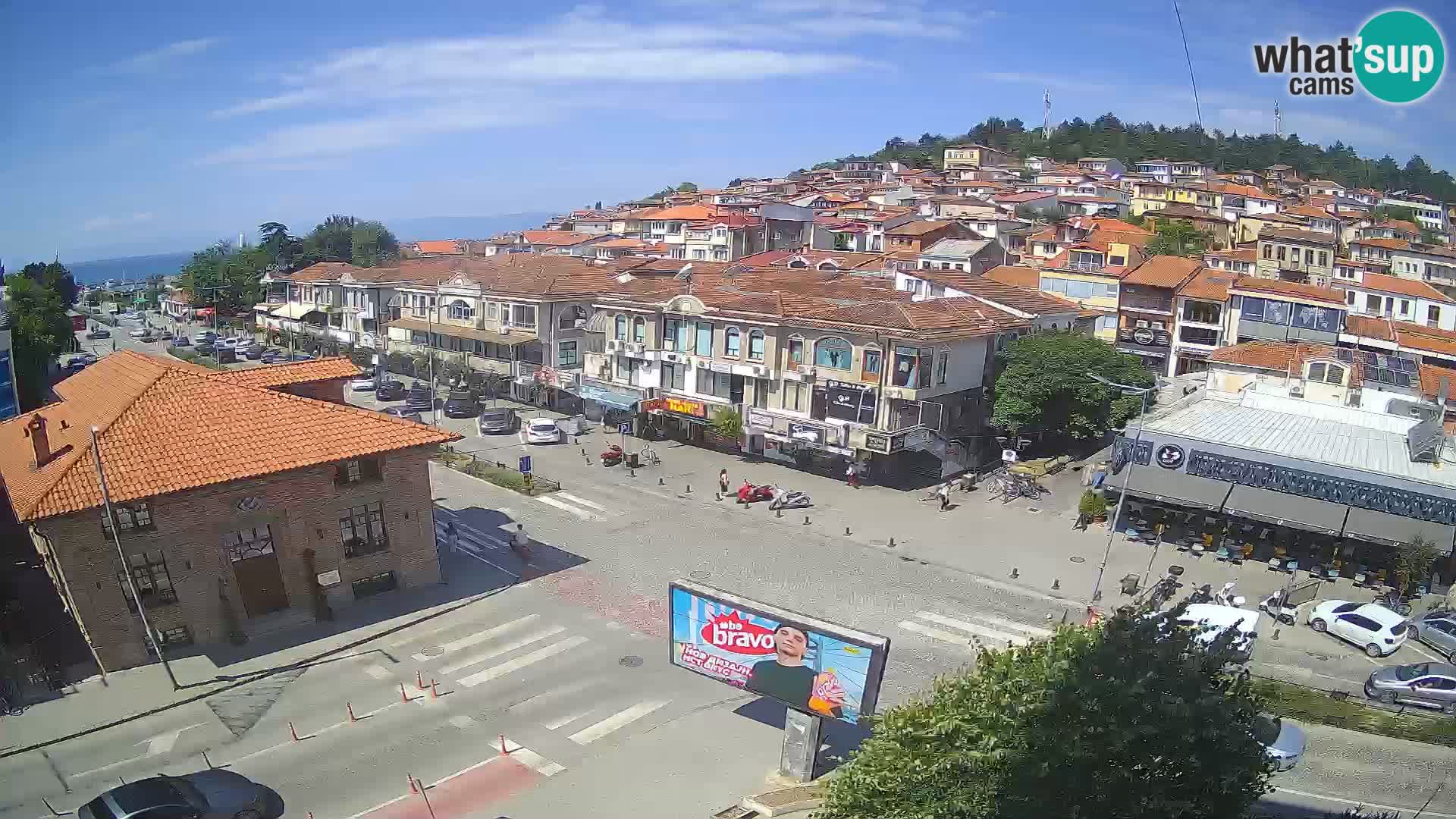 Webcam Altstadt und Zentrum von Ohrid