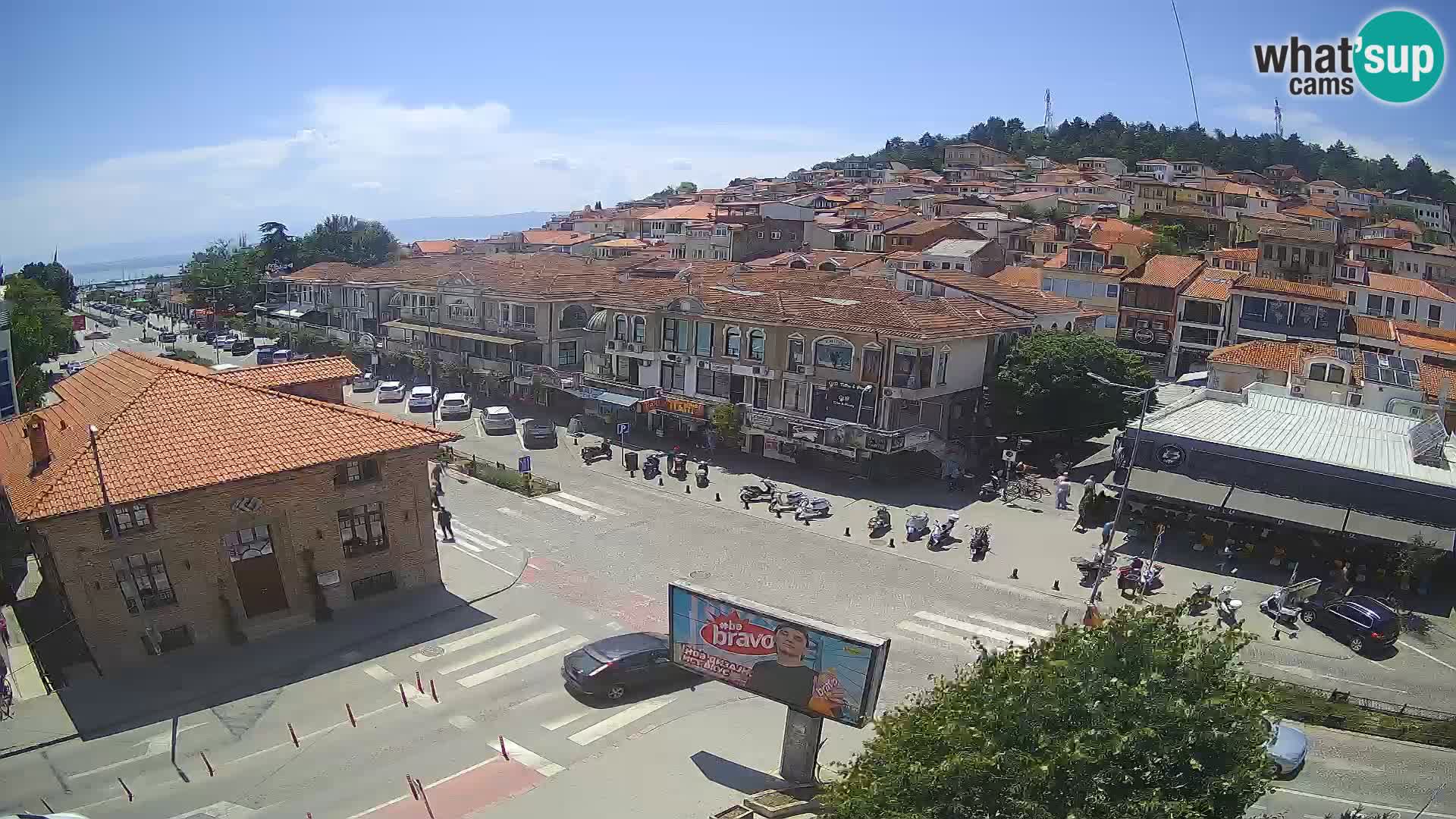Webcam Altstadt und Zentrum von Ohrid
