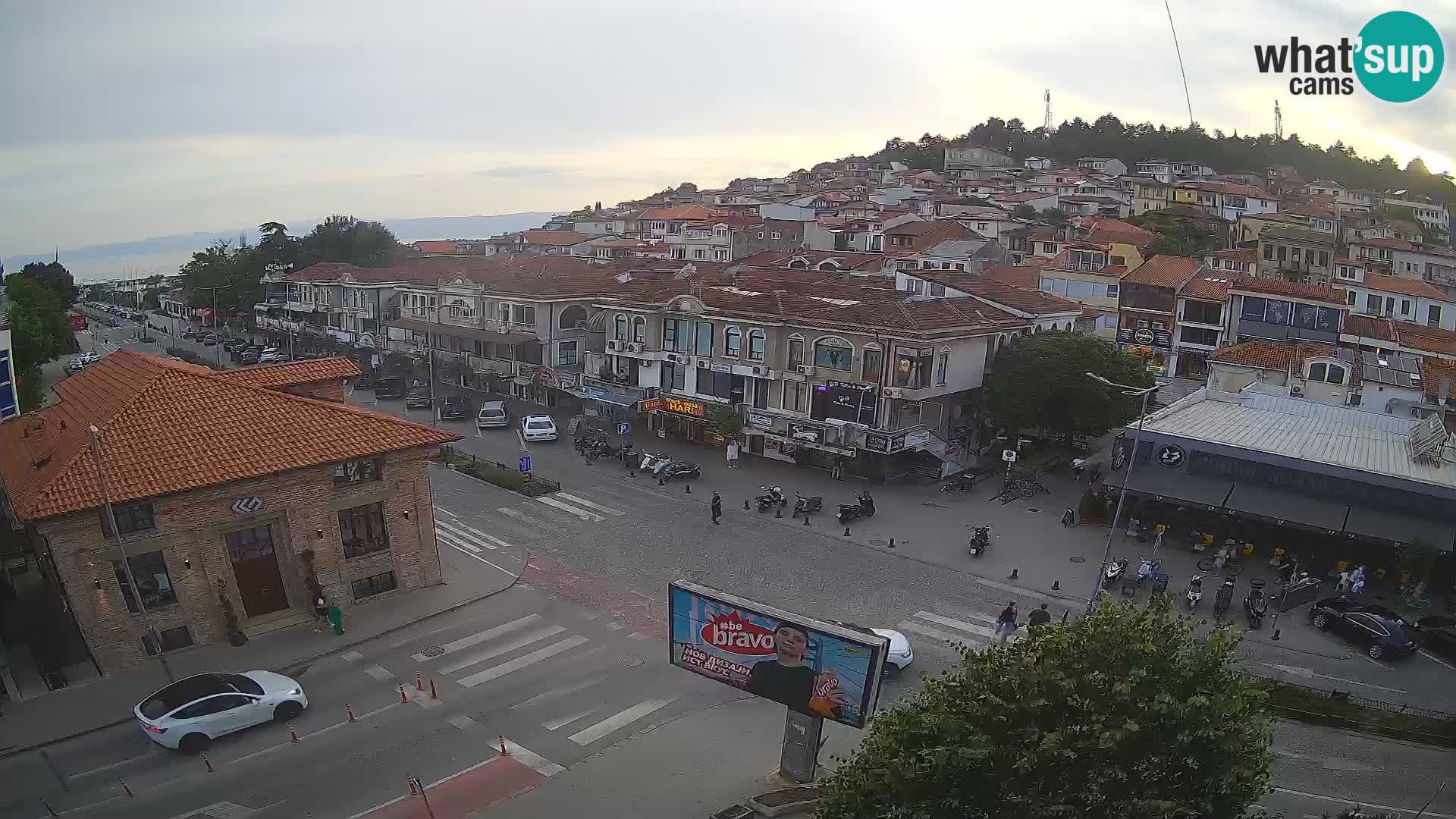 Webcam Ohrid old town and center