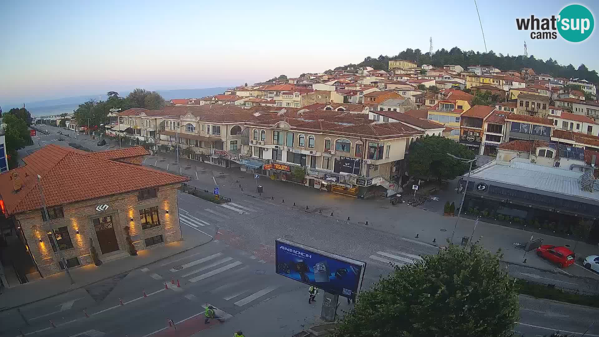 Webcam Altstadt und Zentrum von Ohrid