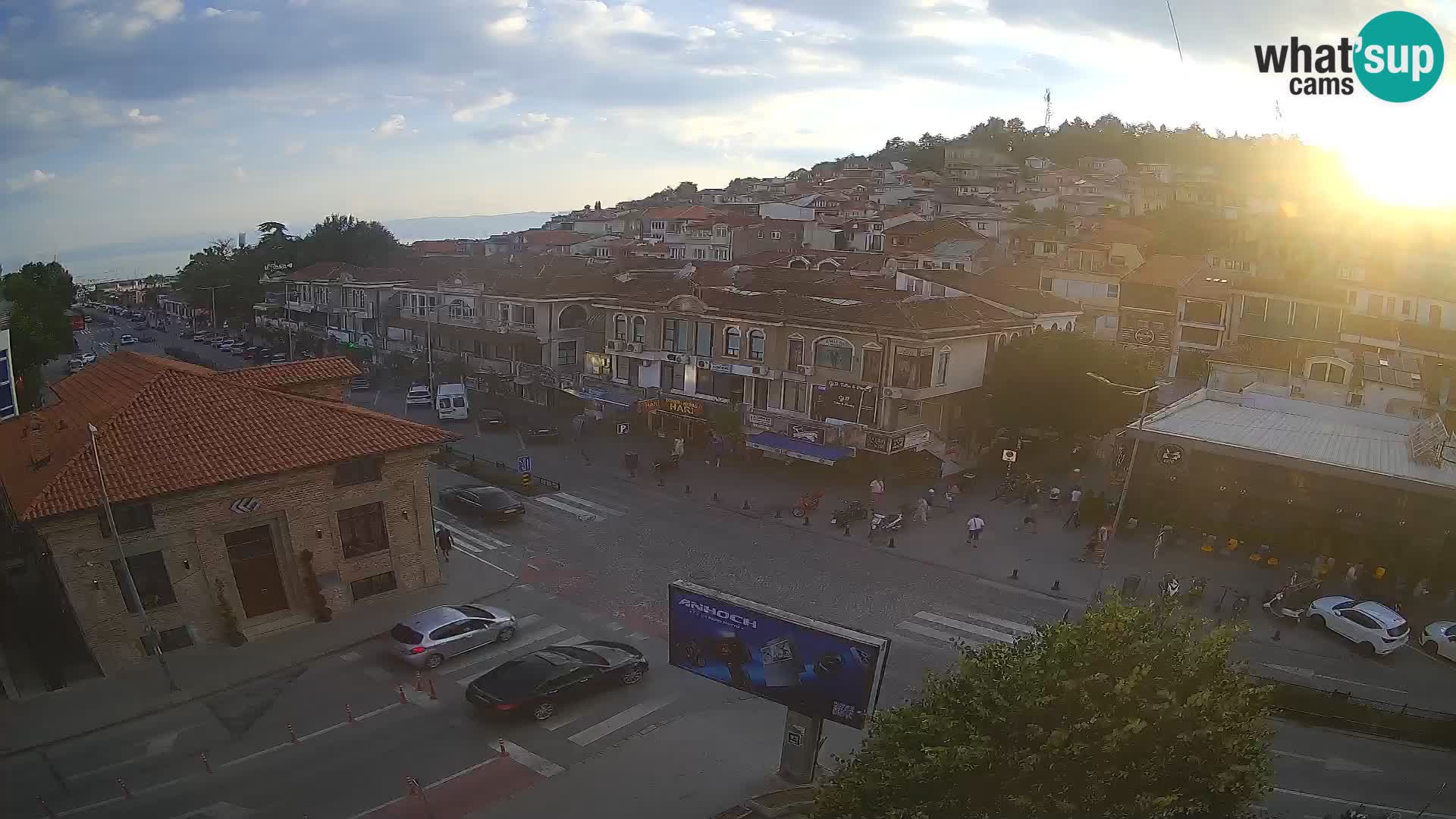 Webcam Altstadt und Zentrum von Ohrid