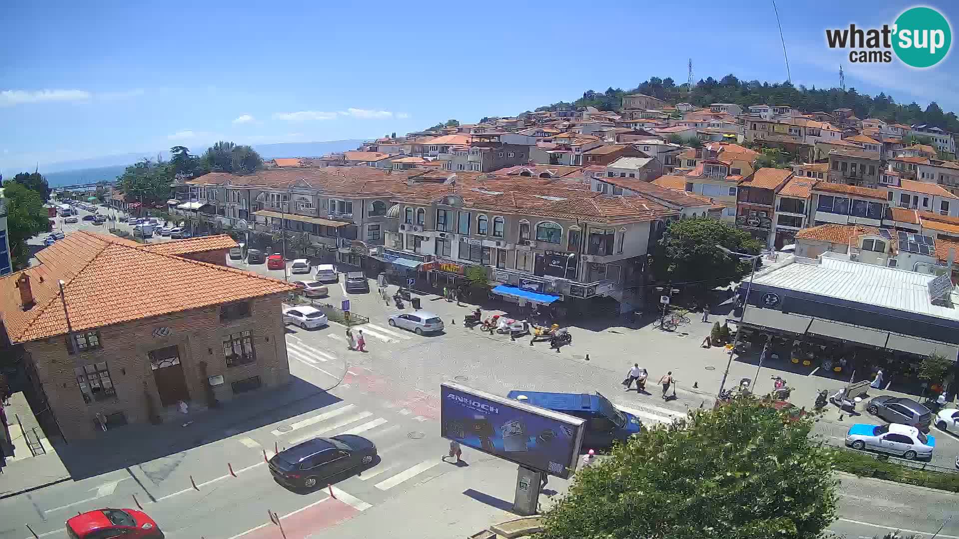 Webcam Città Vecchia e Centro di Ohrid – Macedonia