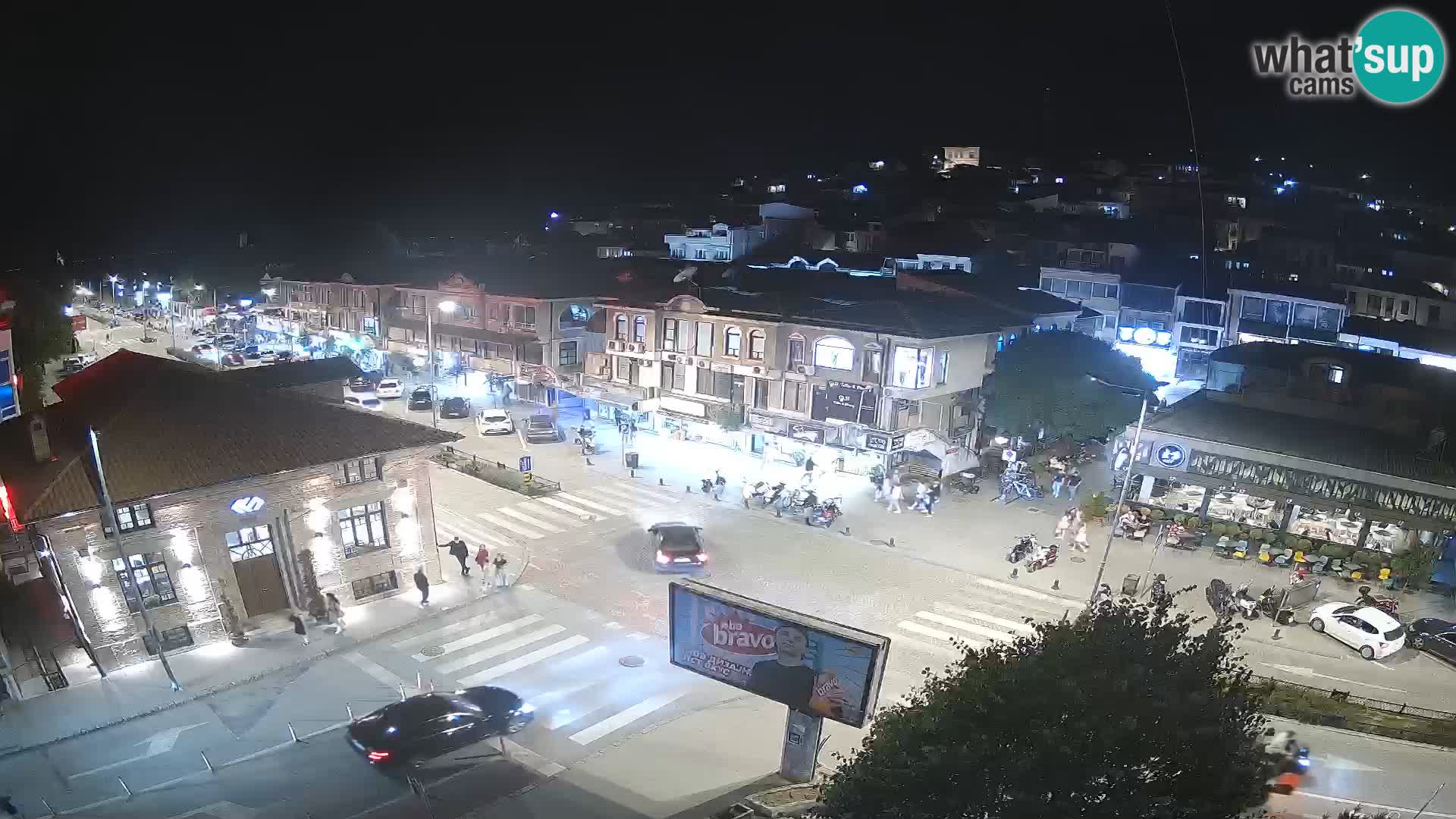Webcam Ohrid old town and center