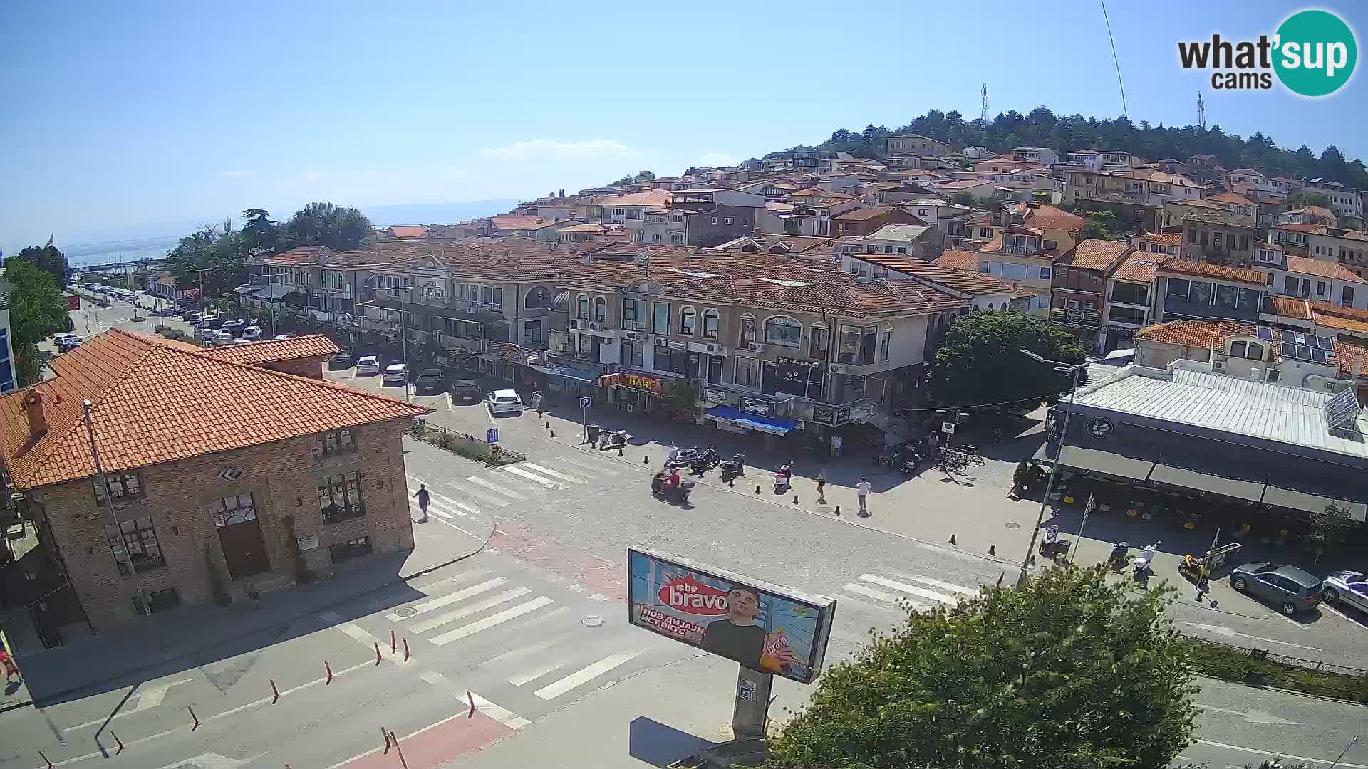 Webcam Altstadt und Zentrum von Ohrid