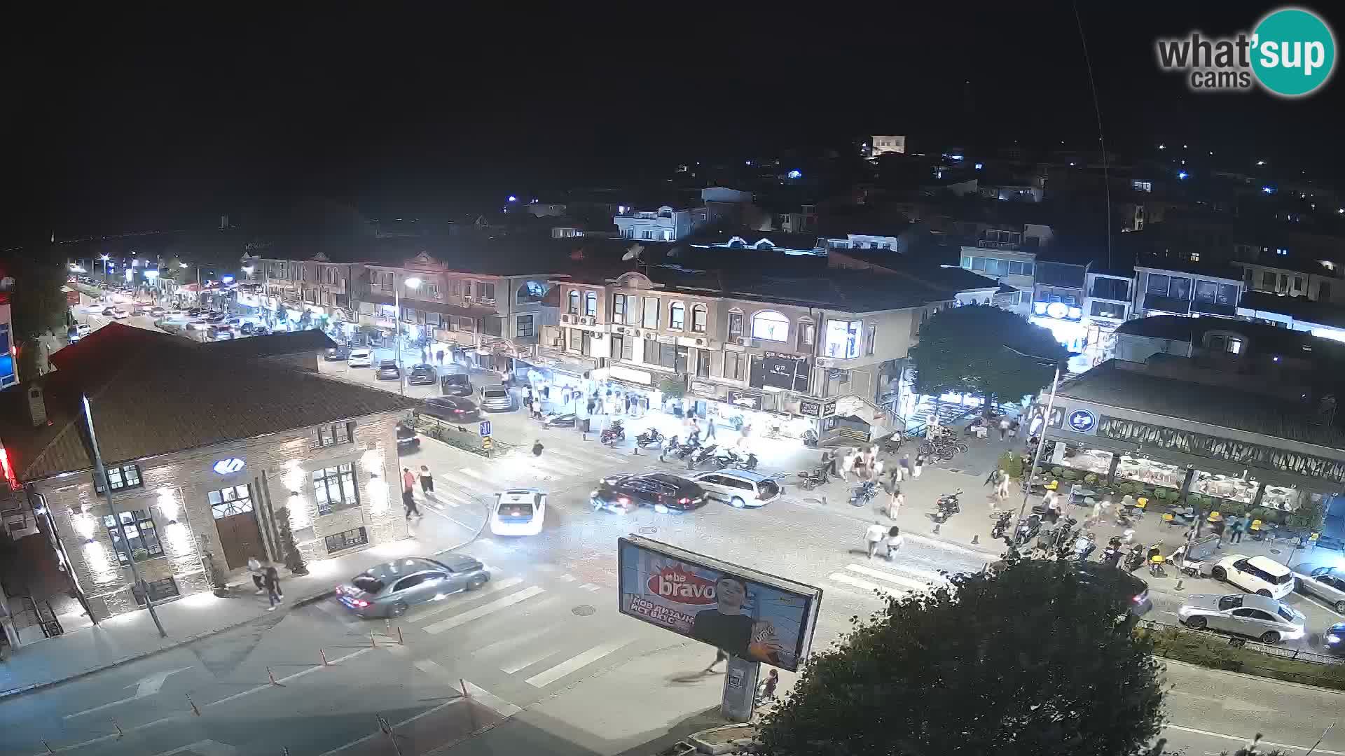 Webcam Ohrid old town and center